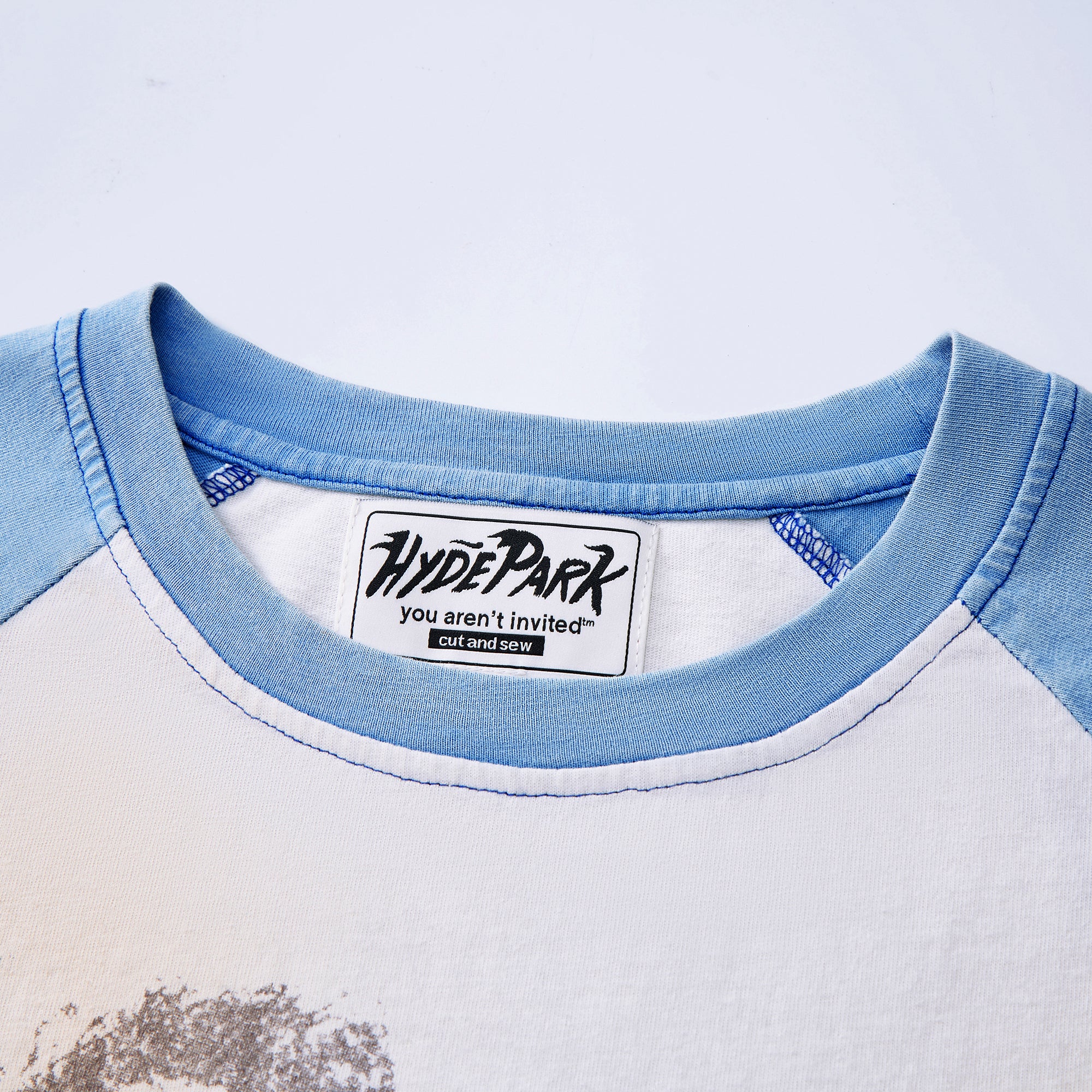 I Heart Cash Raglan- Blue