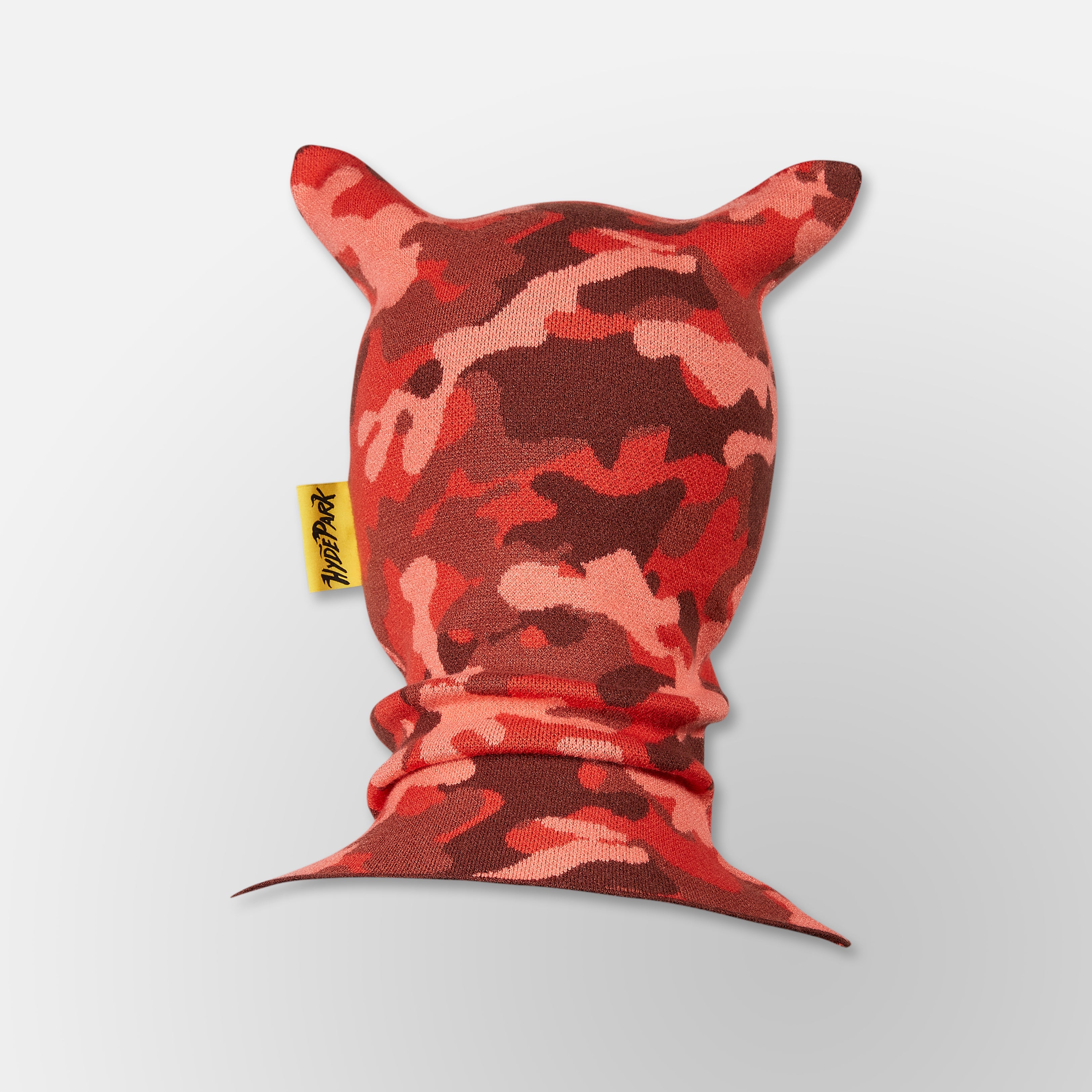 Quad Knit Balaclava - Red