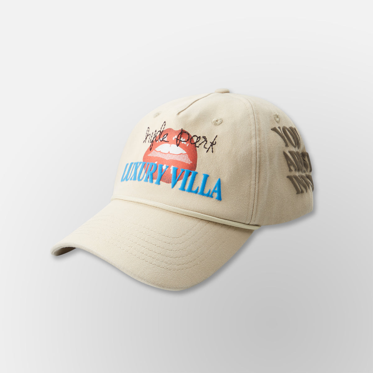 Luxury Resort Cap - Light Khaki