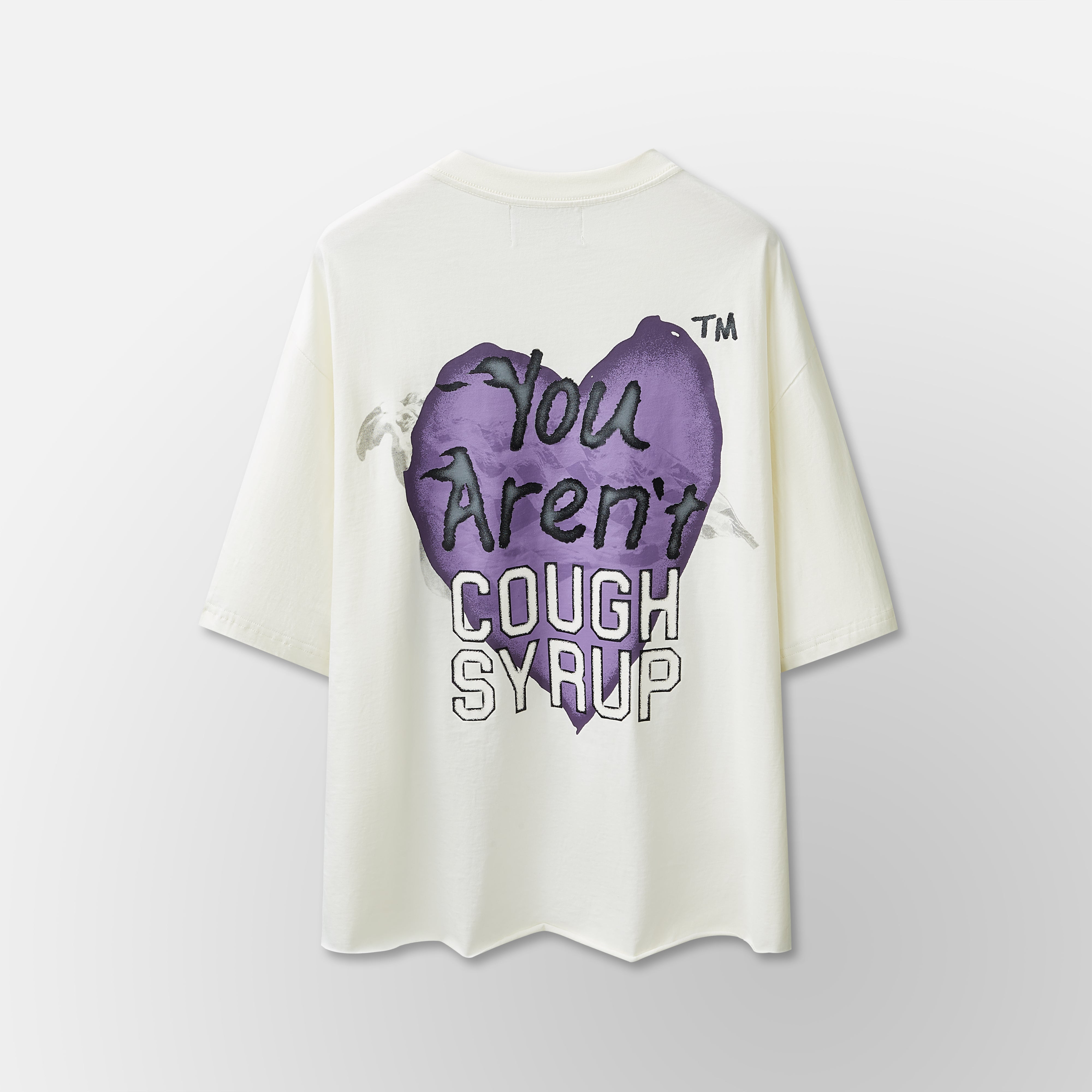 Cough Syrup Moto Racer Team T-shirt - White