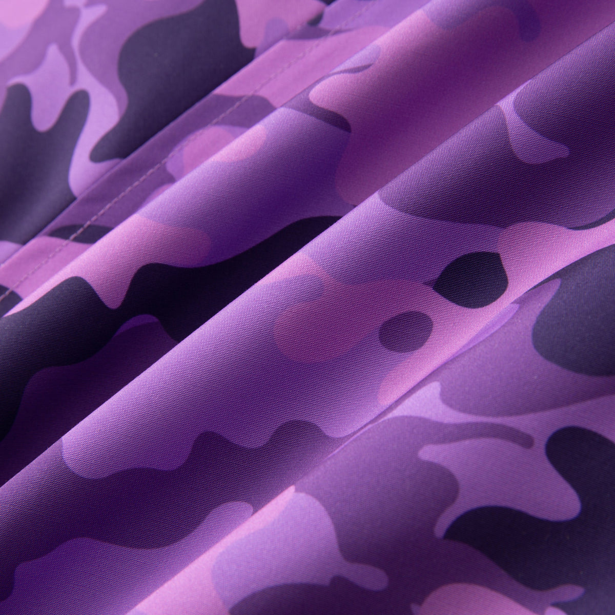 Lightning Camo Hooded Track Jacket - Purple
