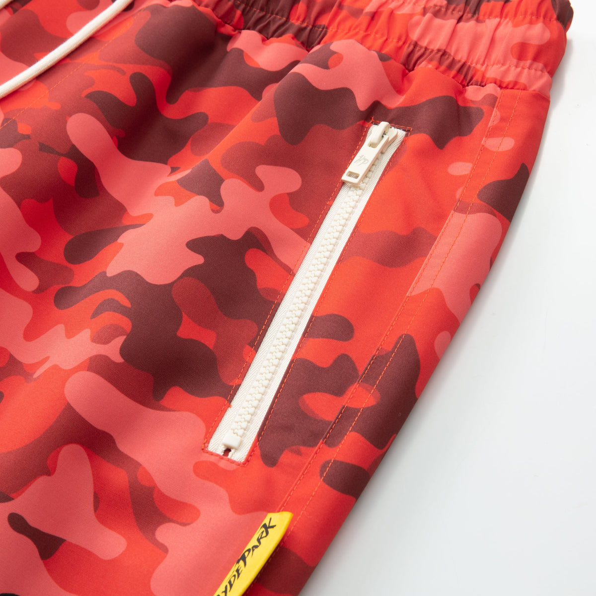 Lightning Camo Track pant - Red