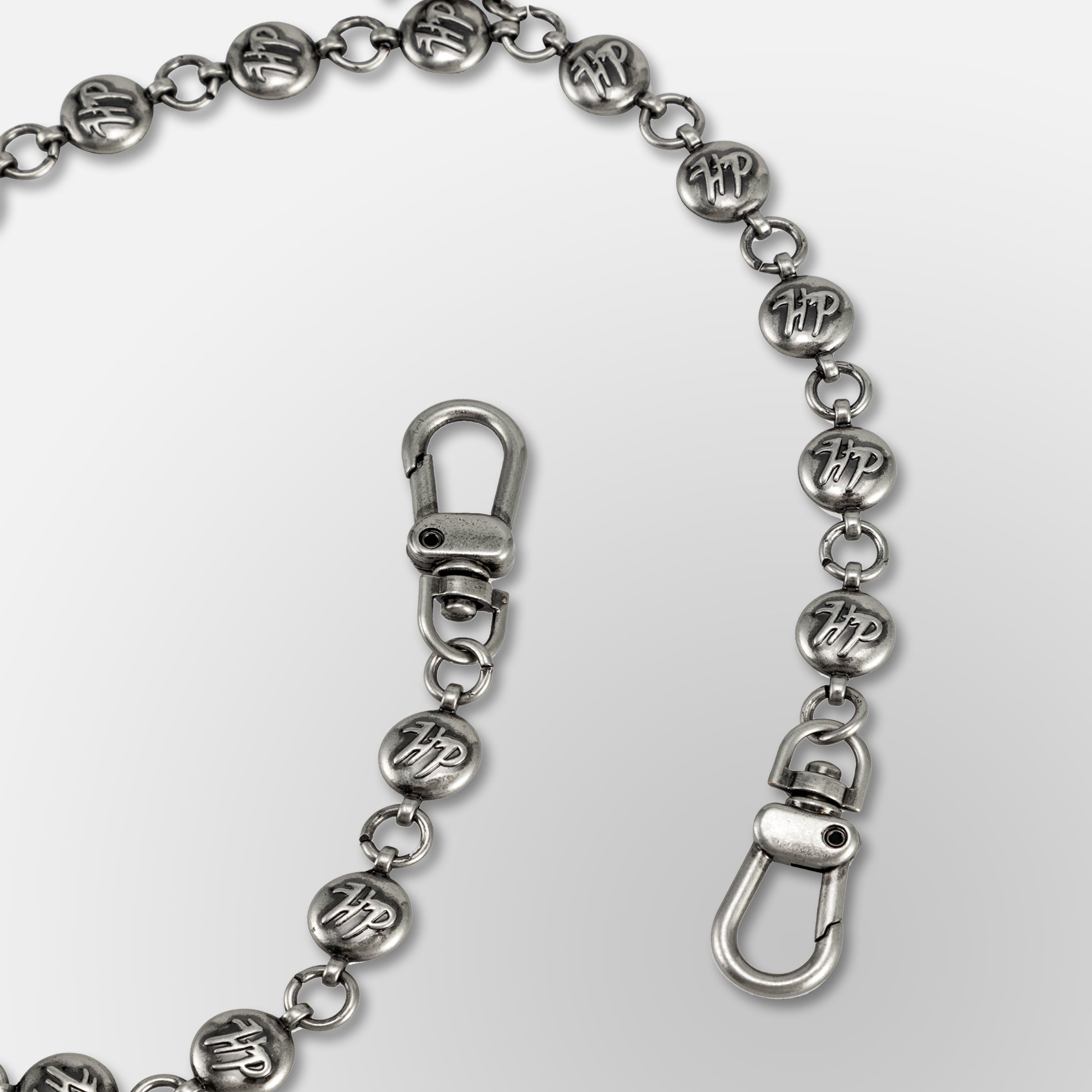 HP Pill Link Chain W/ Cherub + HP Charm - Wallet Chain