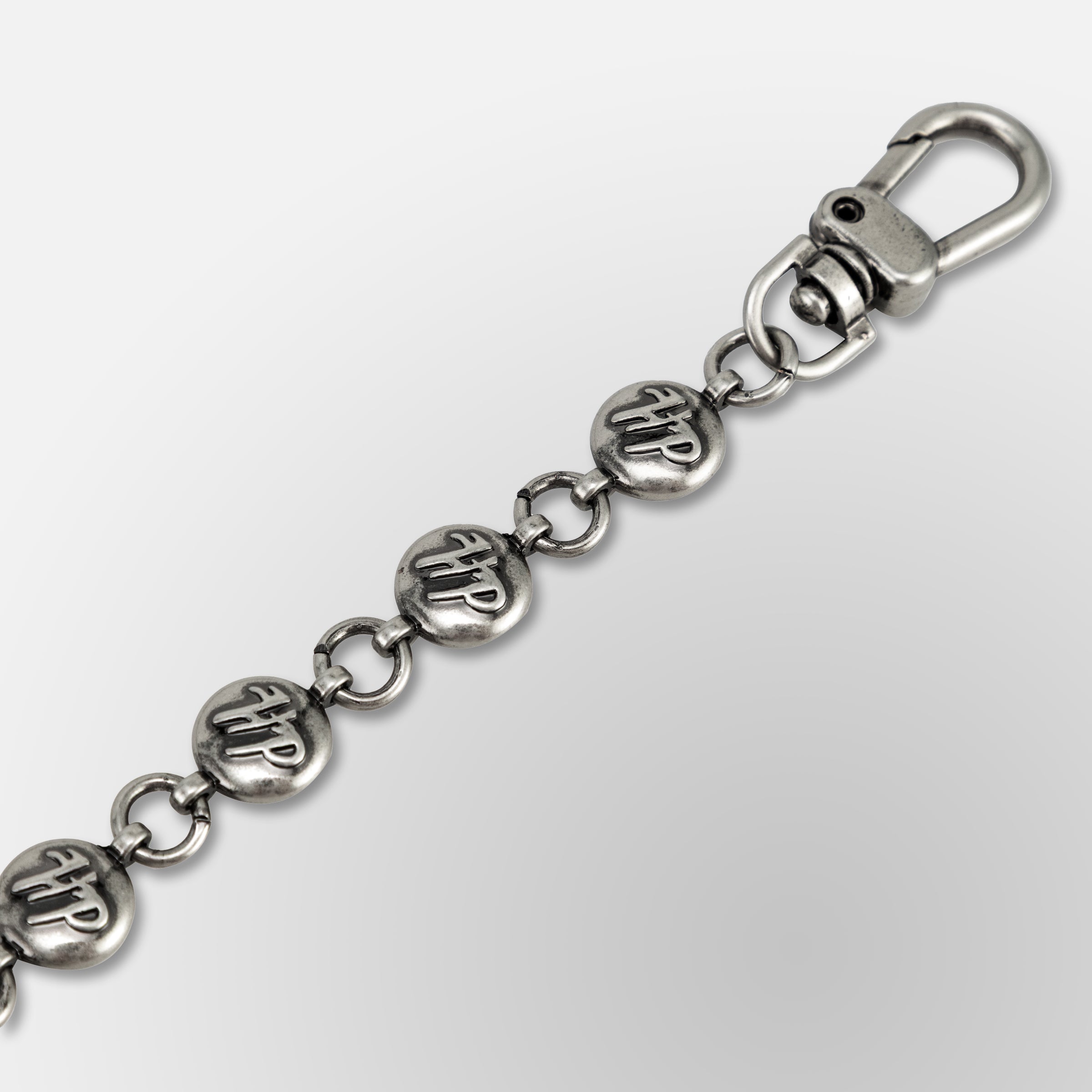 HP Pill Link Chain W/ Cherub + HP Charm - Wallet Chain