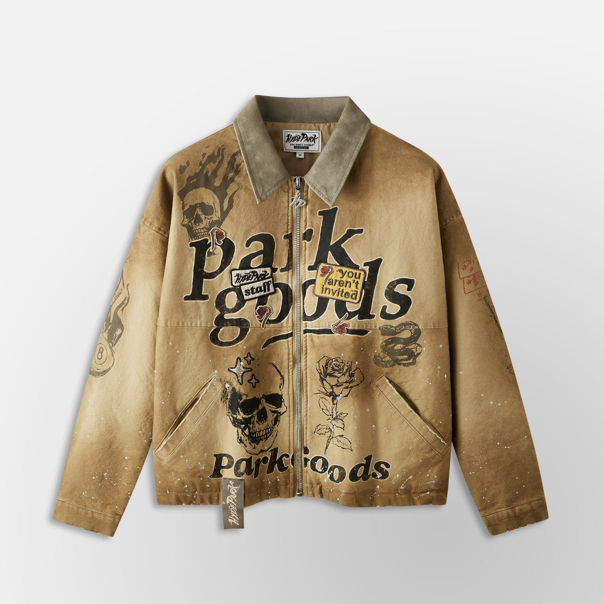 After Work Wear Staff Jacket - Khaki