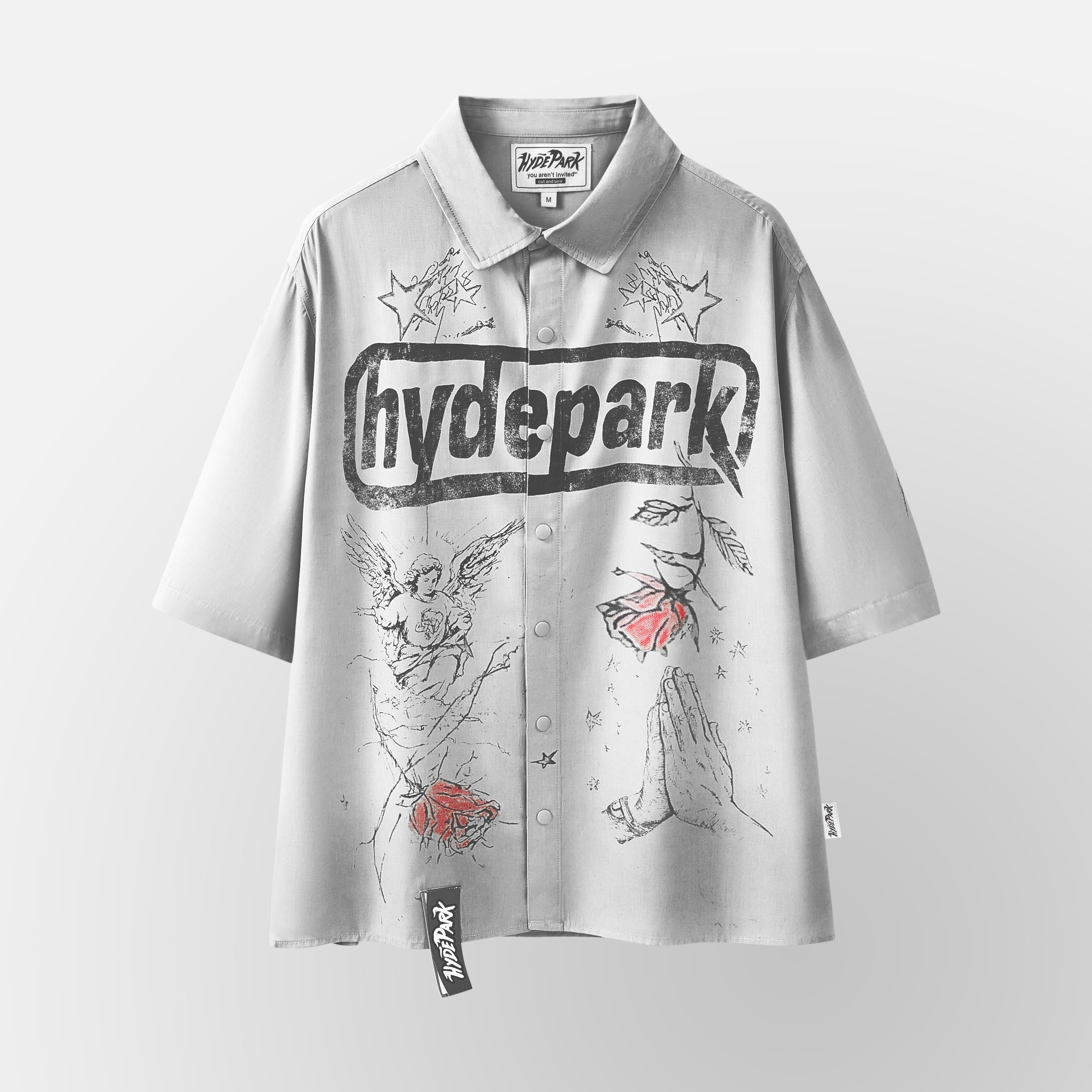 Sup-moto-mod Shirt - Gray