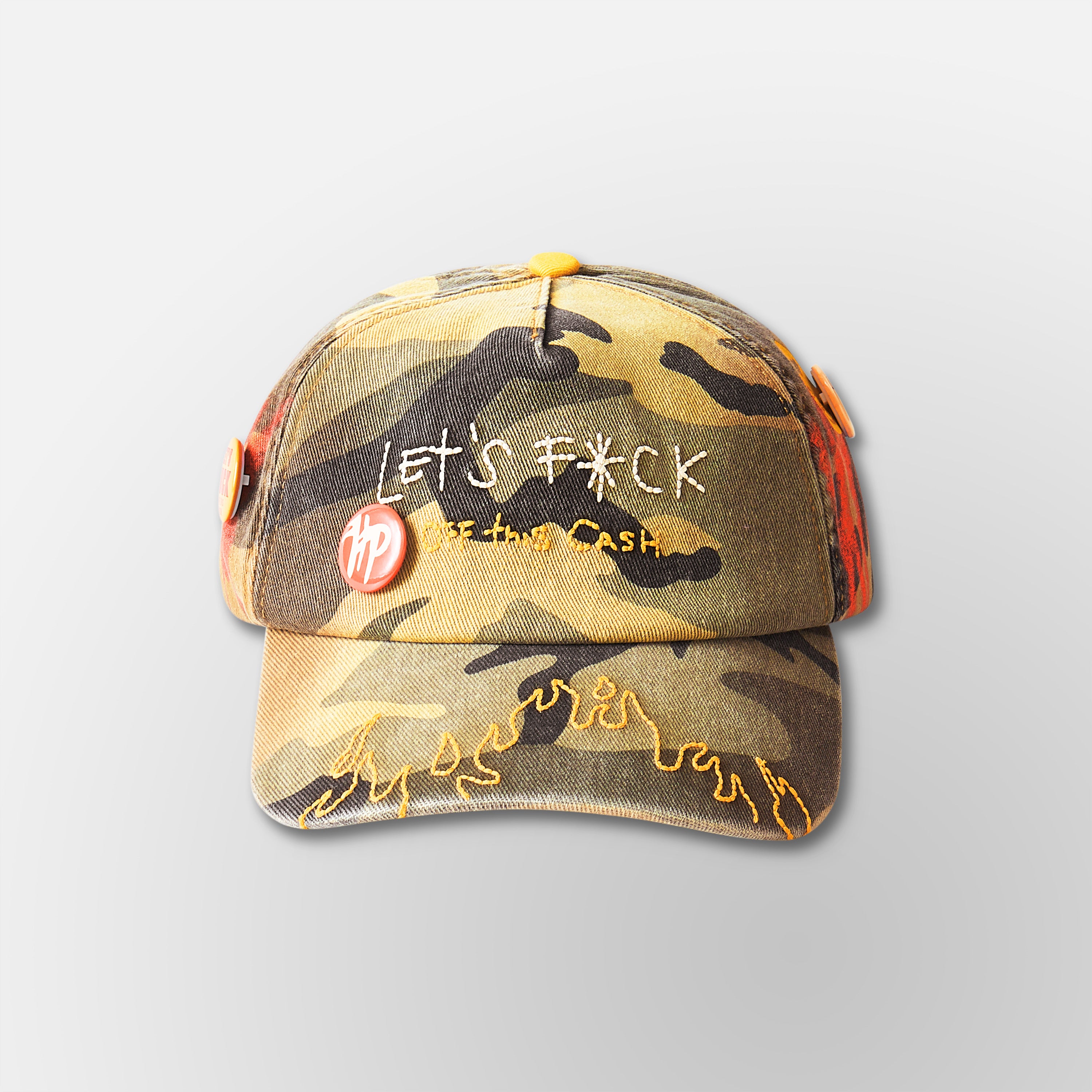 Off This Cash Cap - Green Camo