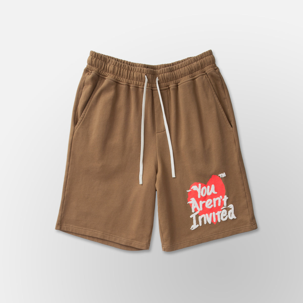 Throw Back YAI Shorts - Brown