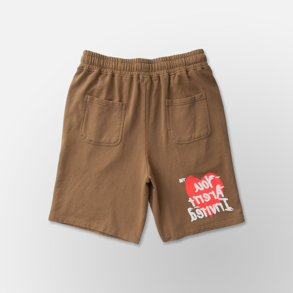 Throw Back YAI Shorts - Brown