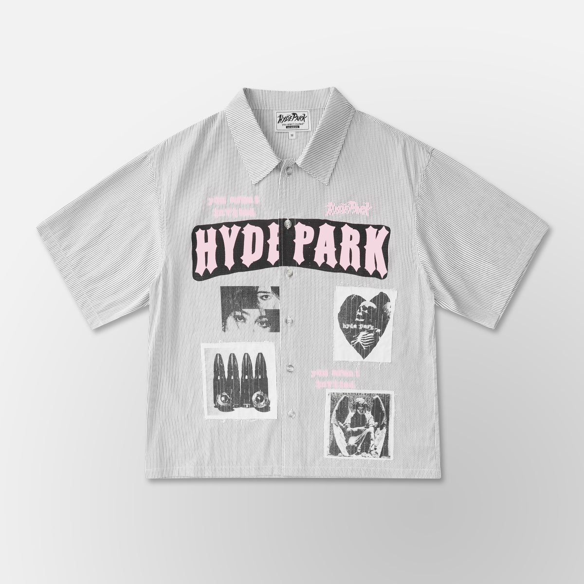 Grim Sympathy Short Sleeves Shirt - Cream