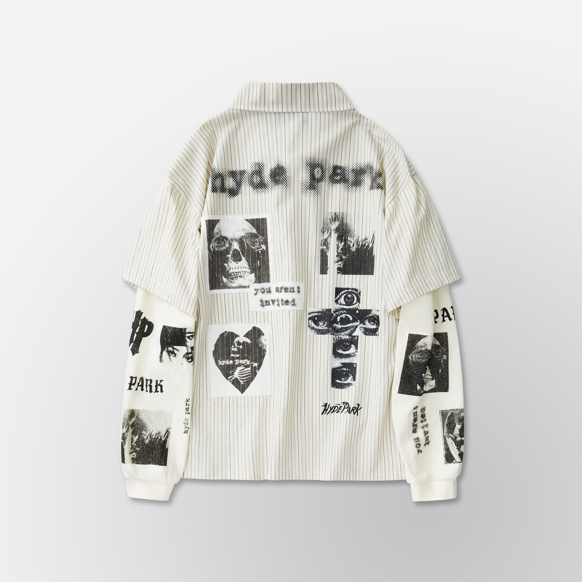 Grim Sympathy Long Sleeves Shirt - Cream