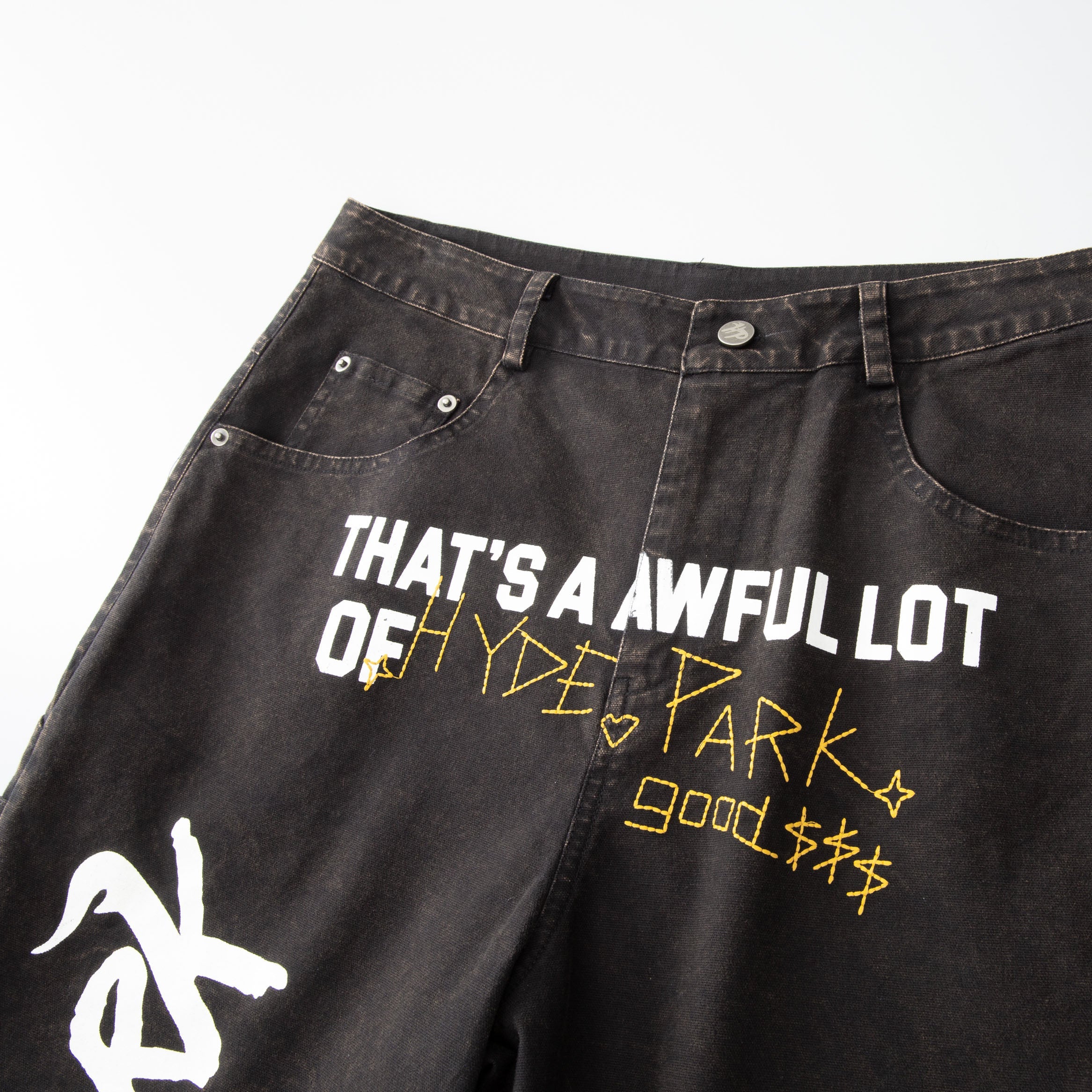 Carpenter Work Wear Shorts ALOCS x HP - Black