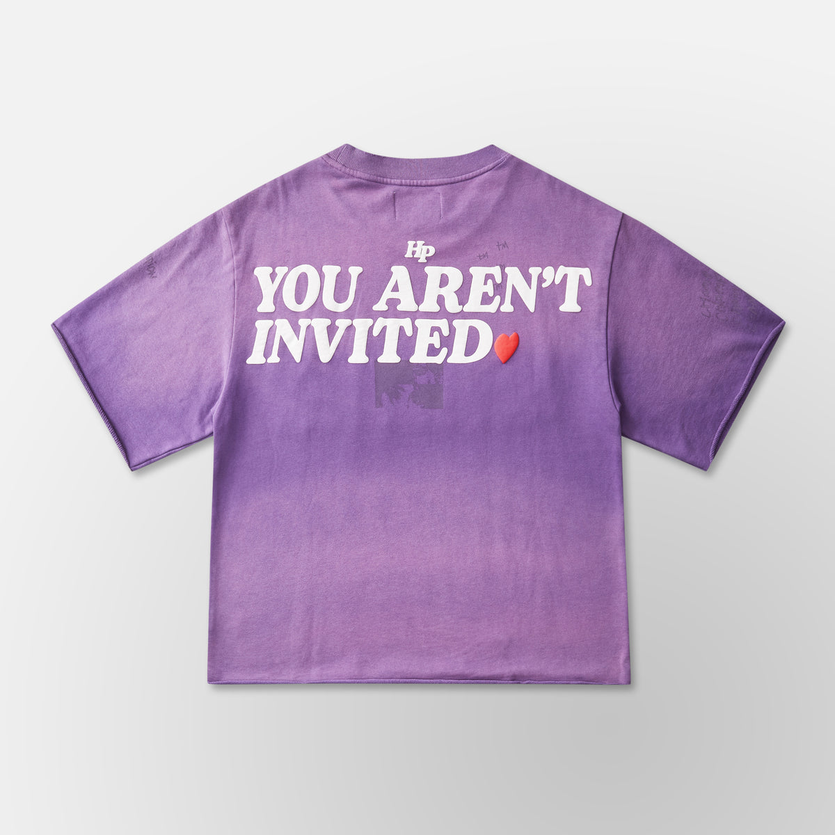 Slouch Cut Sweat Shirt - Purple