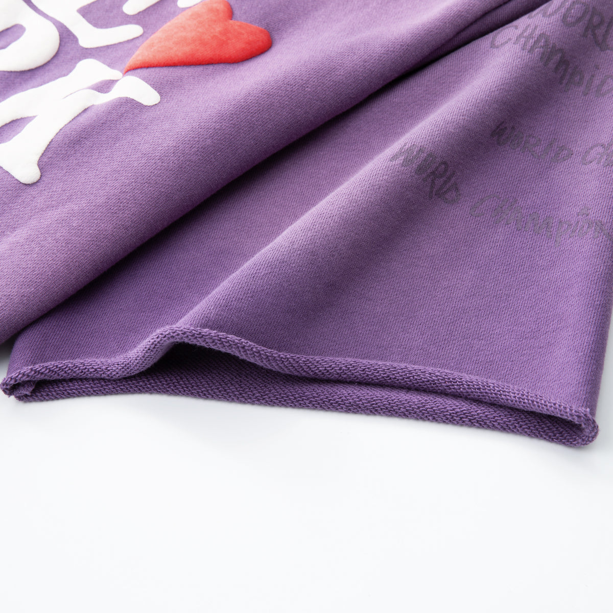 Slouch Cut Sweat Shirt - Purple