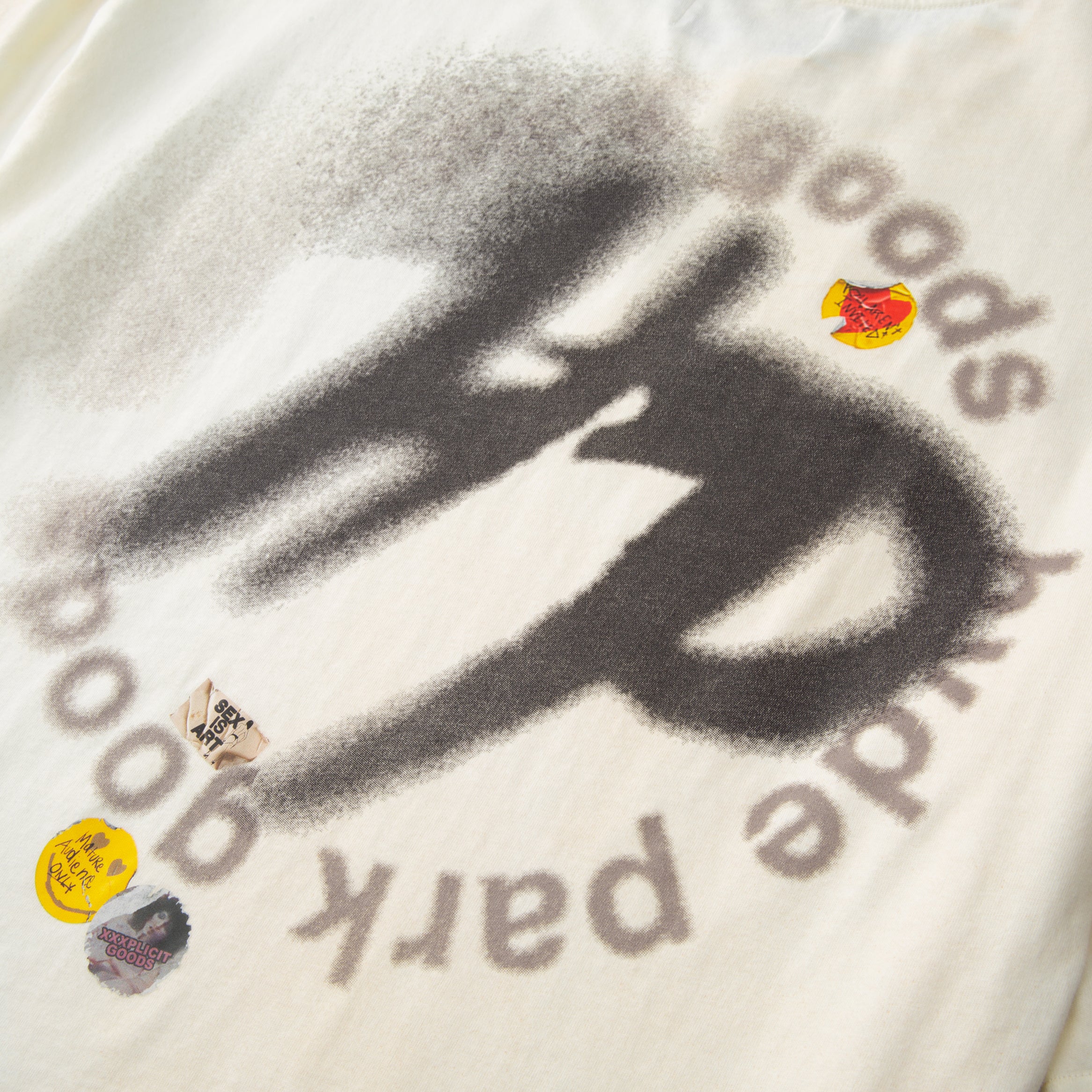 Over Spray Sticker Slap HP - White