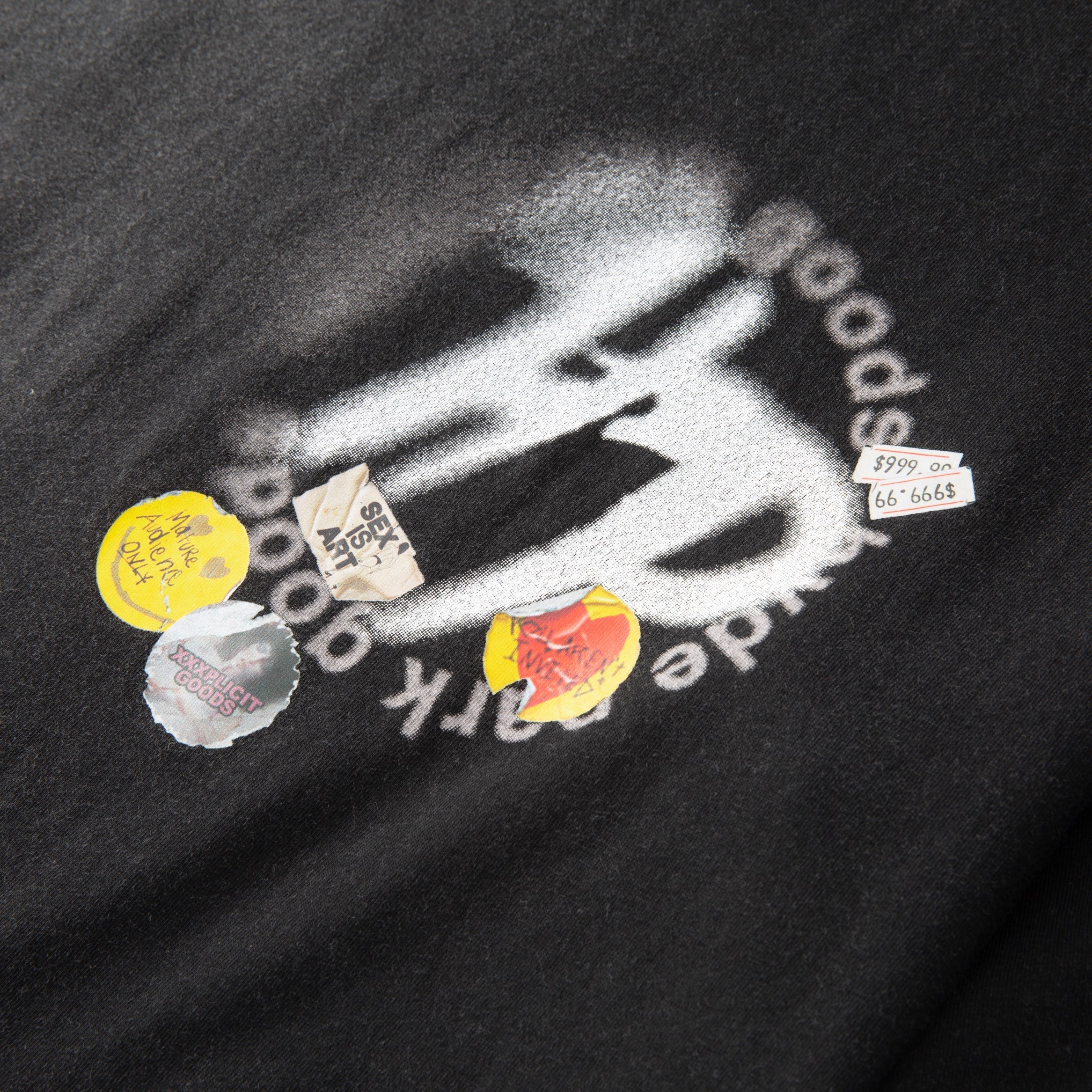 Over Spray Sticker Slap HP - BLK