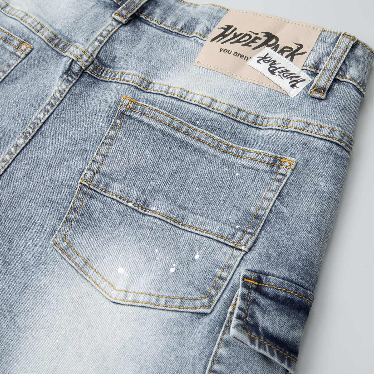 Velocity Cargo Denim Short - Blue