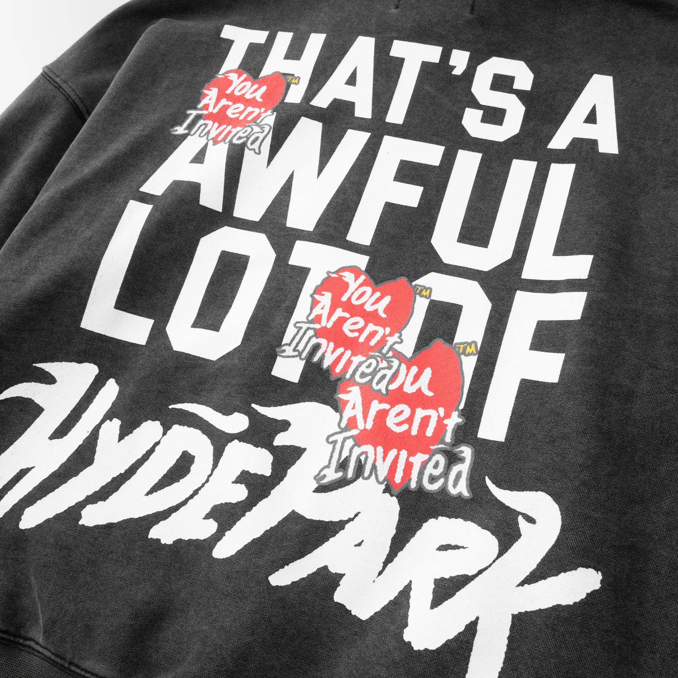 You Aren't ALOCS Hyde Park Hoodie - Blk