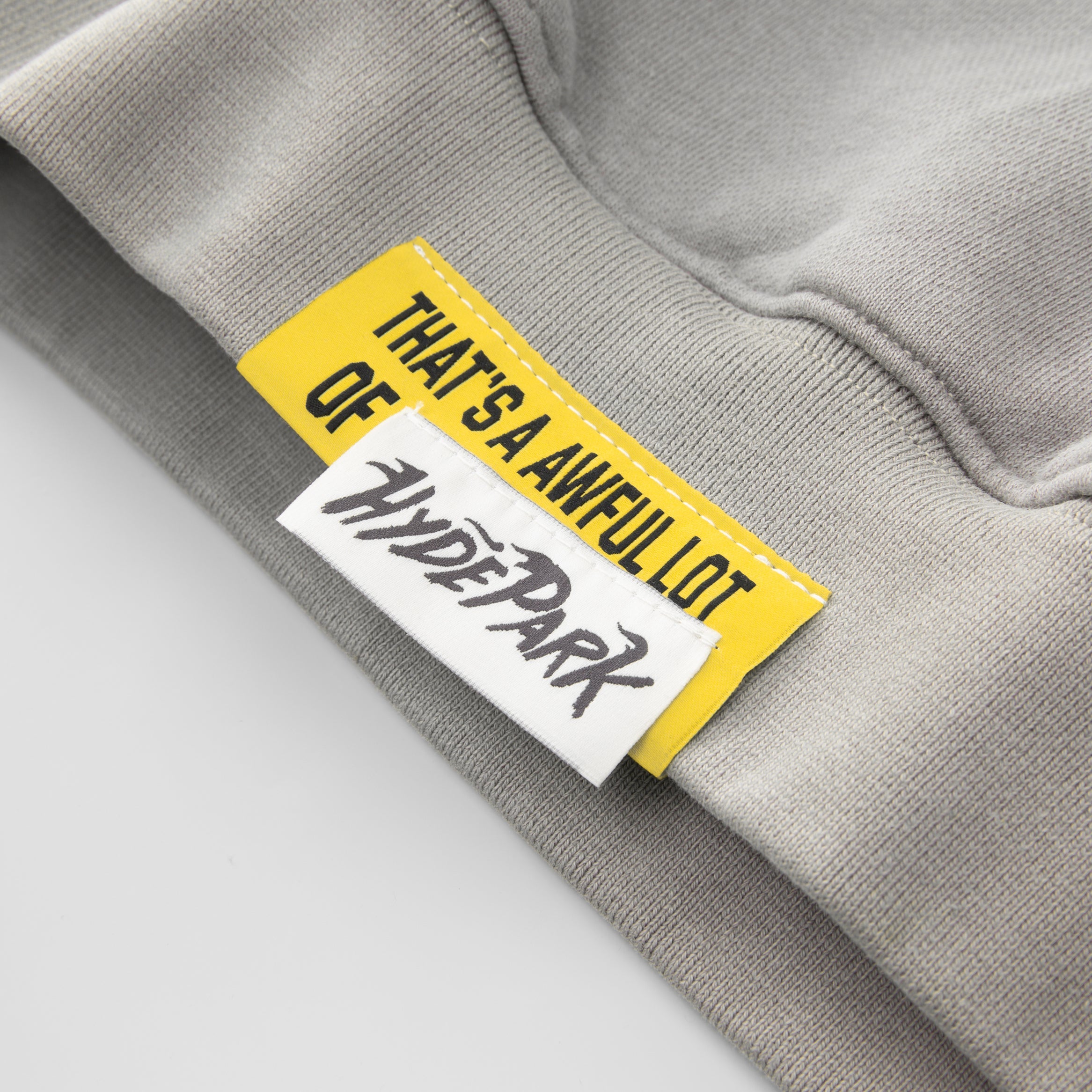 Awful Lot of Hyde Park Hoodie - grey