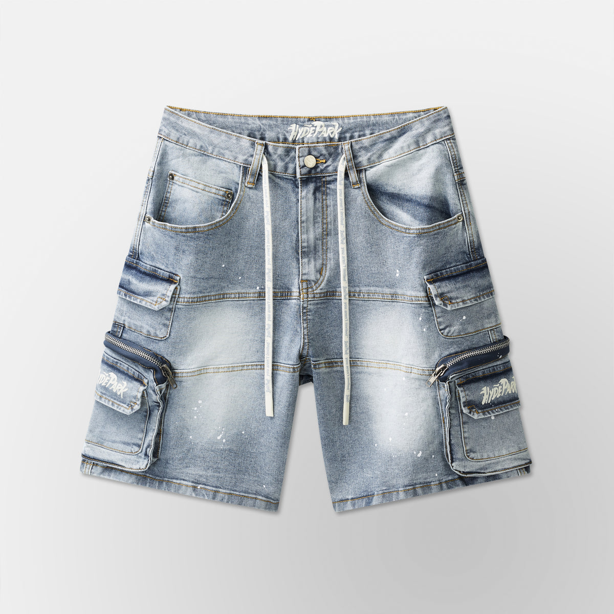 Velocity Cargo Denim Short - Blue