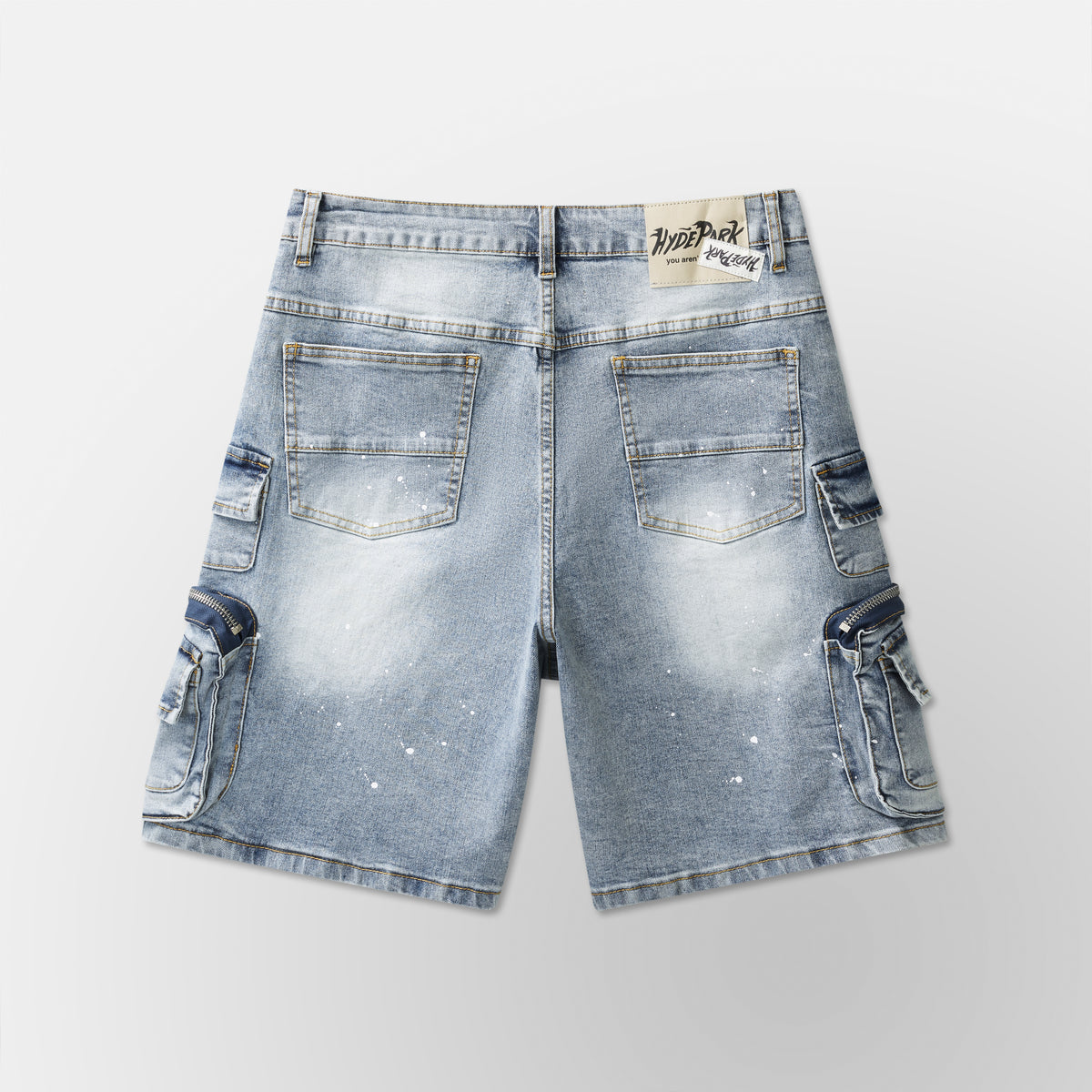 Velocity Cargo Denim Short - Blue