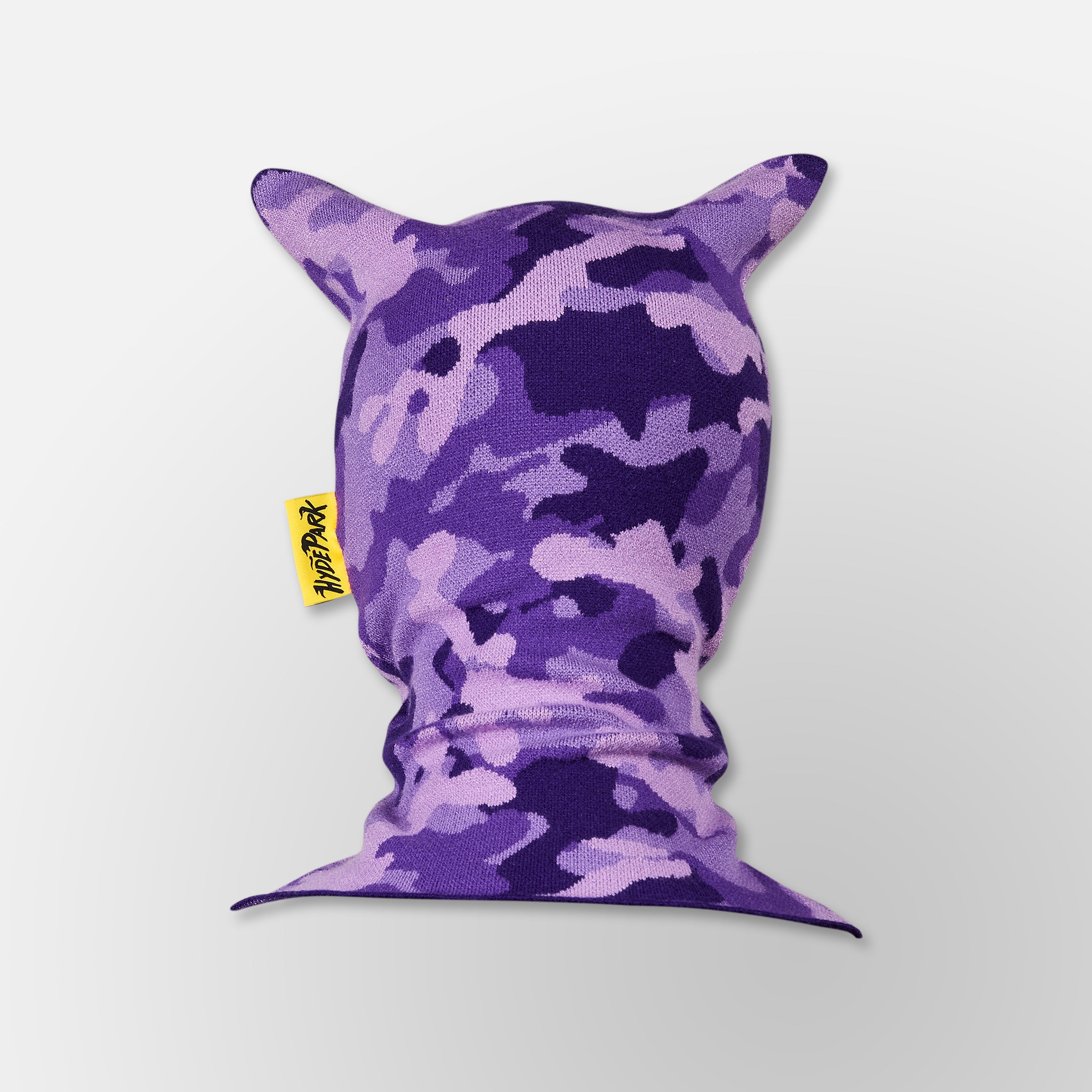 Quad Knit Balaclava - Purple