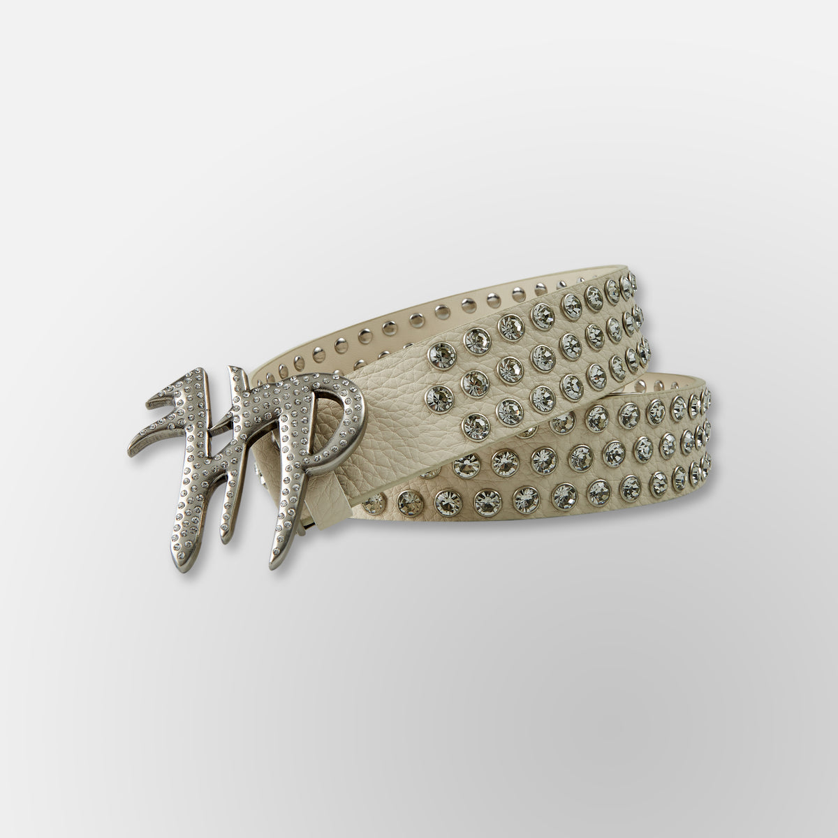 White HP Belt