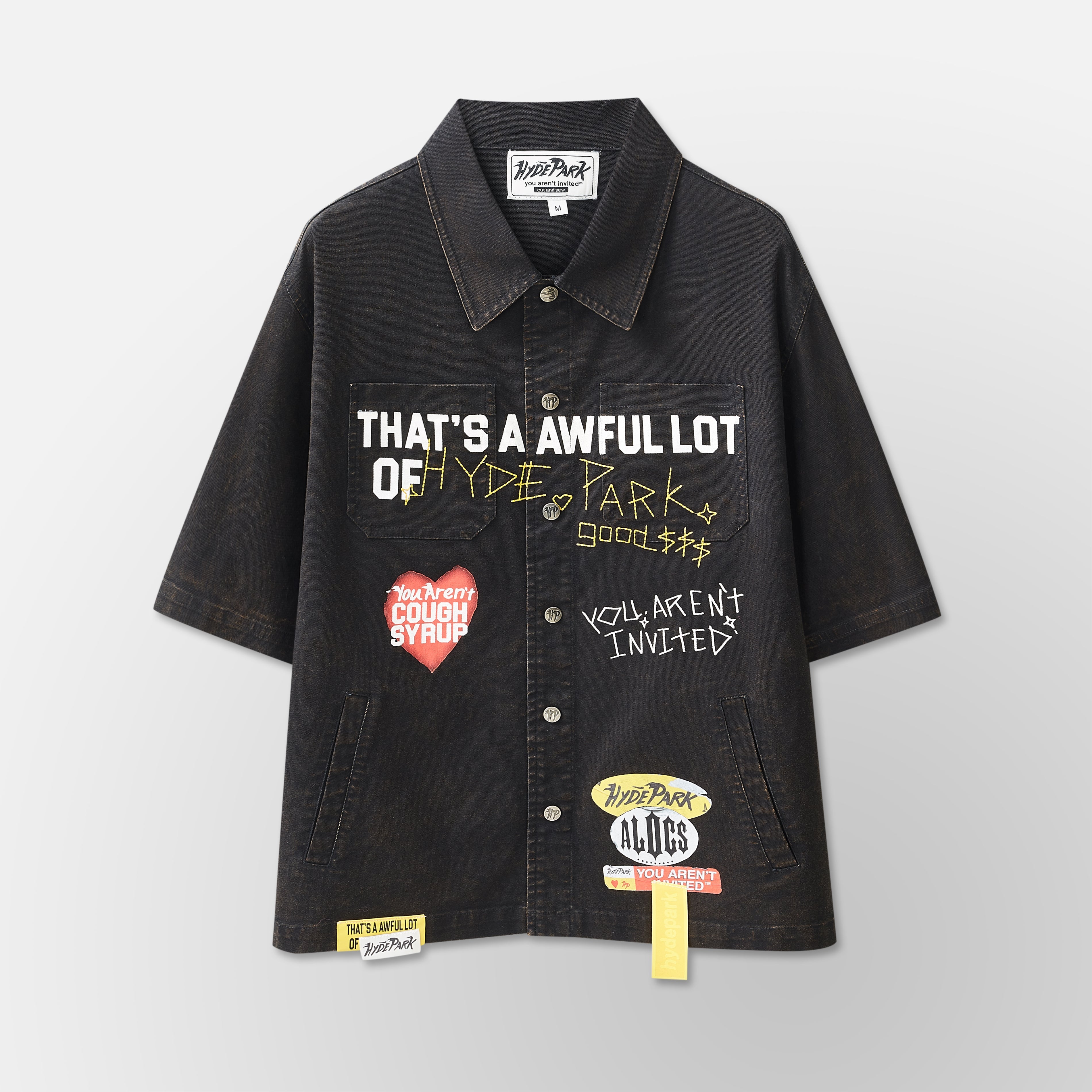 Mecanic Work Wear Shirt ALOCS x HP - Black