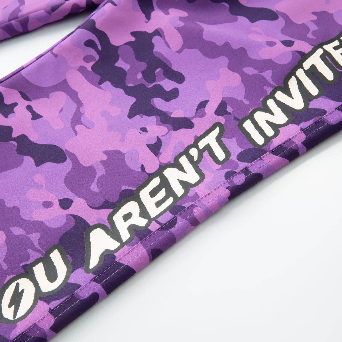 Lightning Camo Track pant - Purple