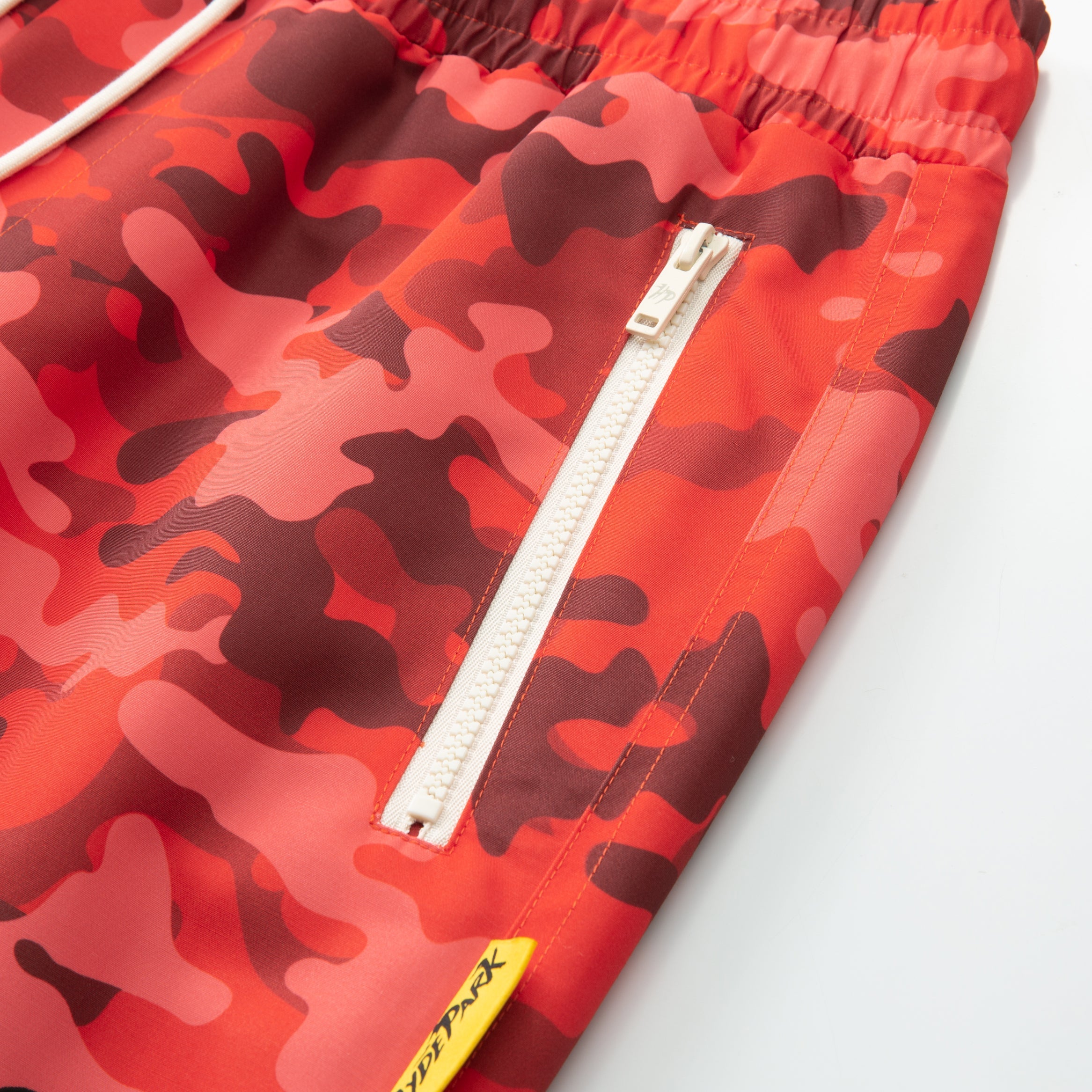 Lightning Camo Track pant - Red