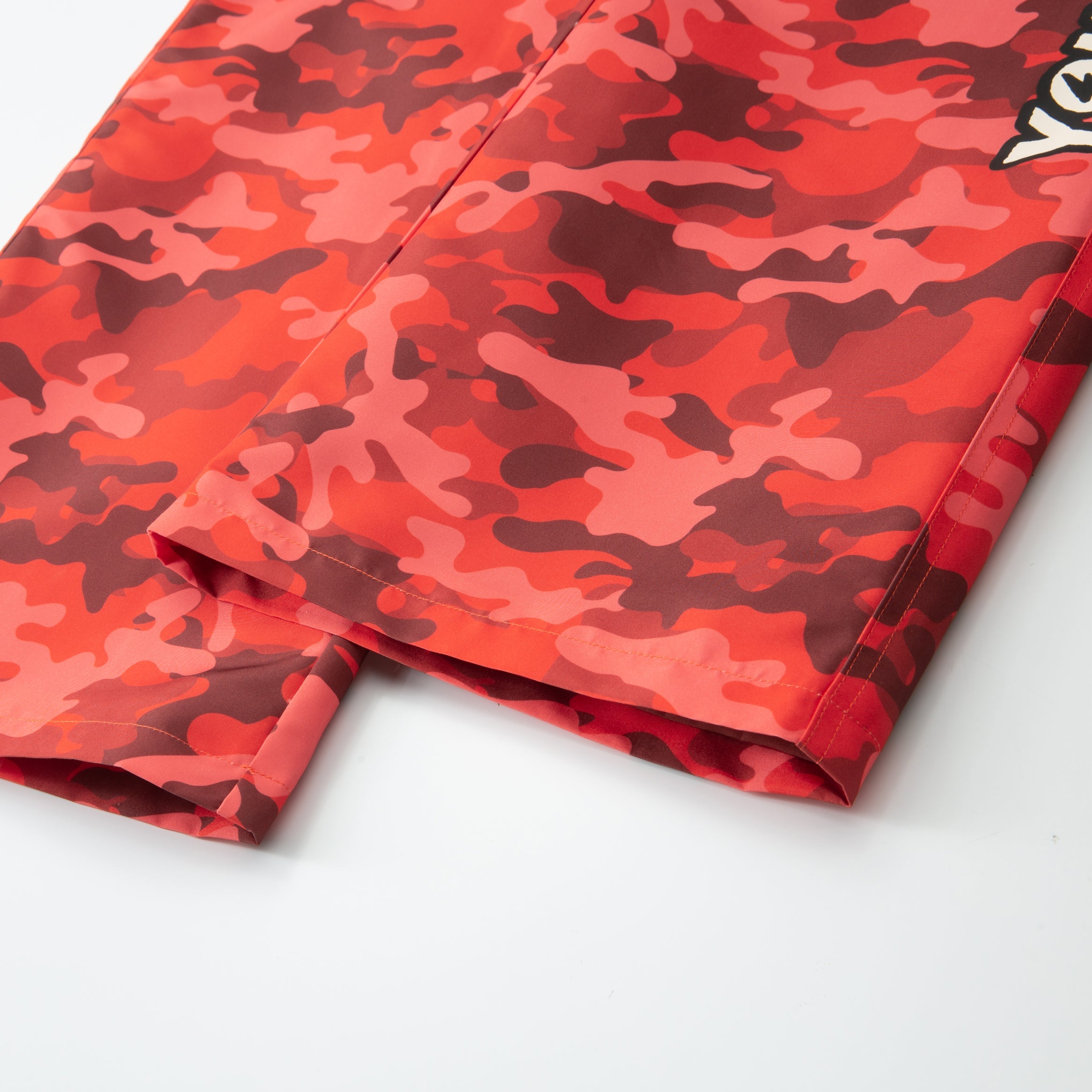 Lightning Camo Track pant - Red