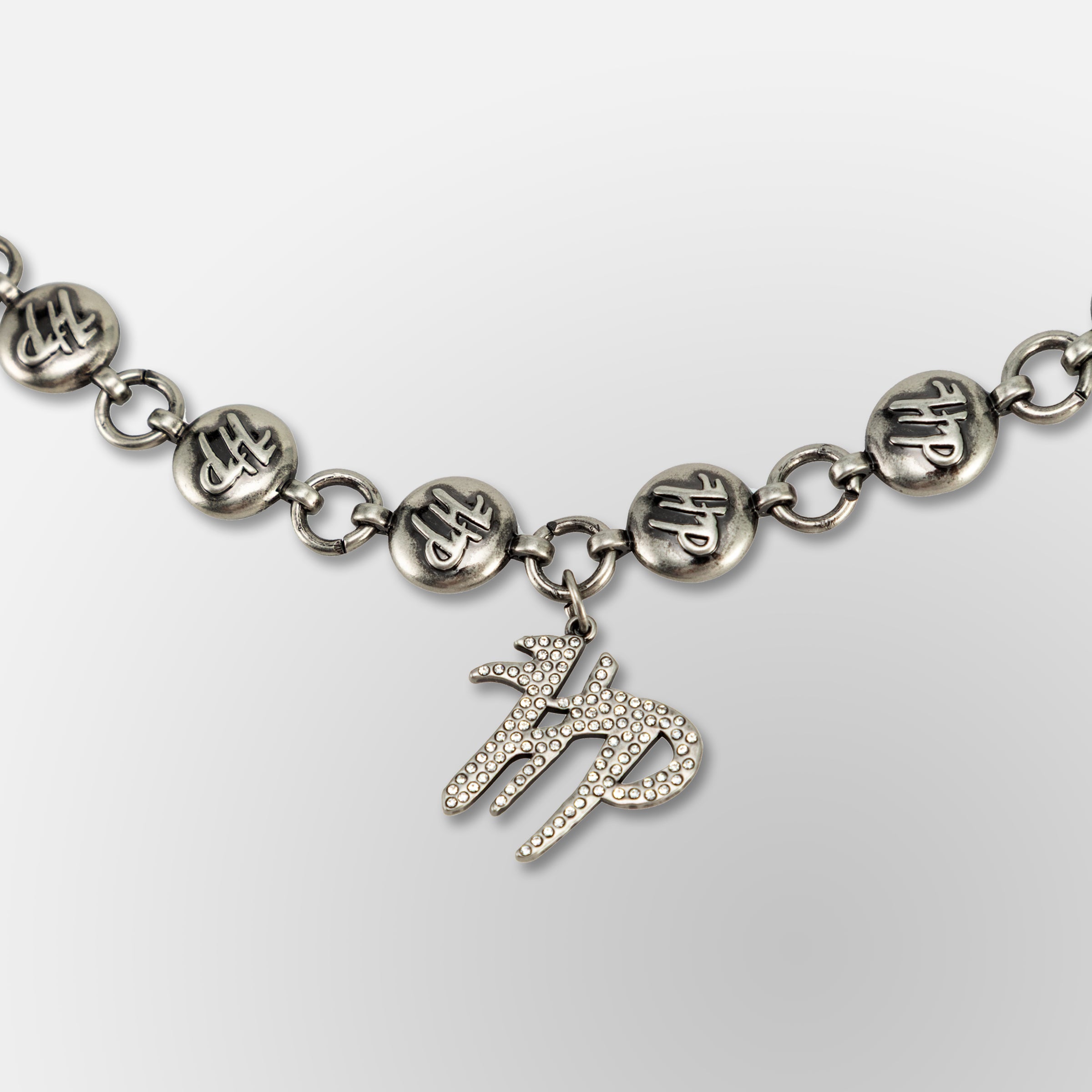 HP Pill Link Chain W/ Cherub + HP Charm - Wallet Chain