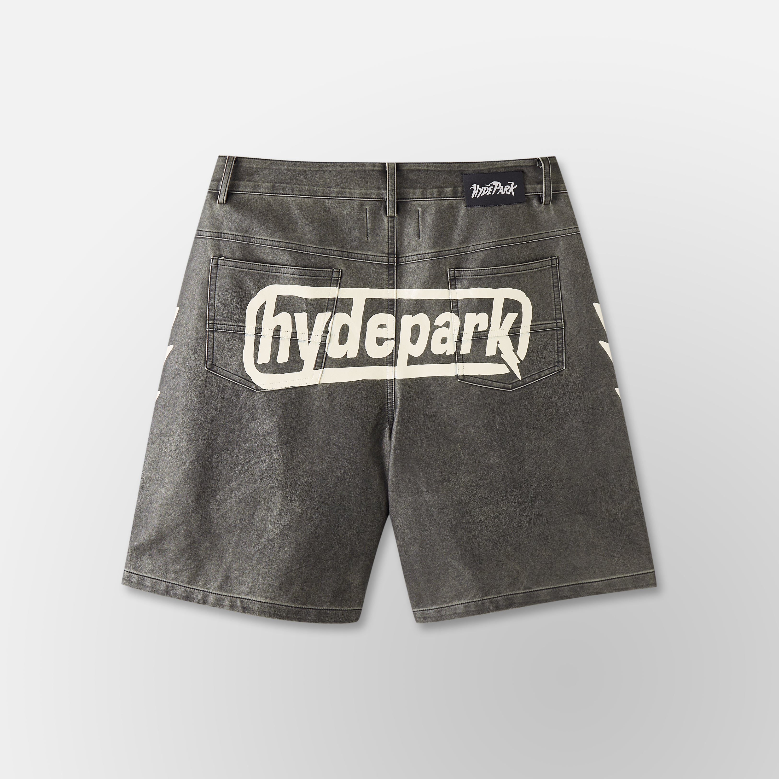 Super Speed Racer Moto Short - Black