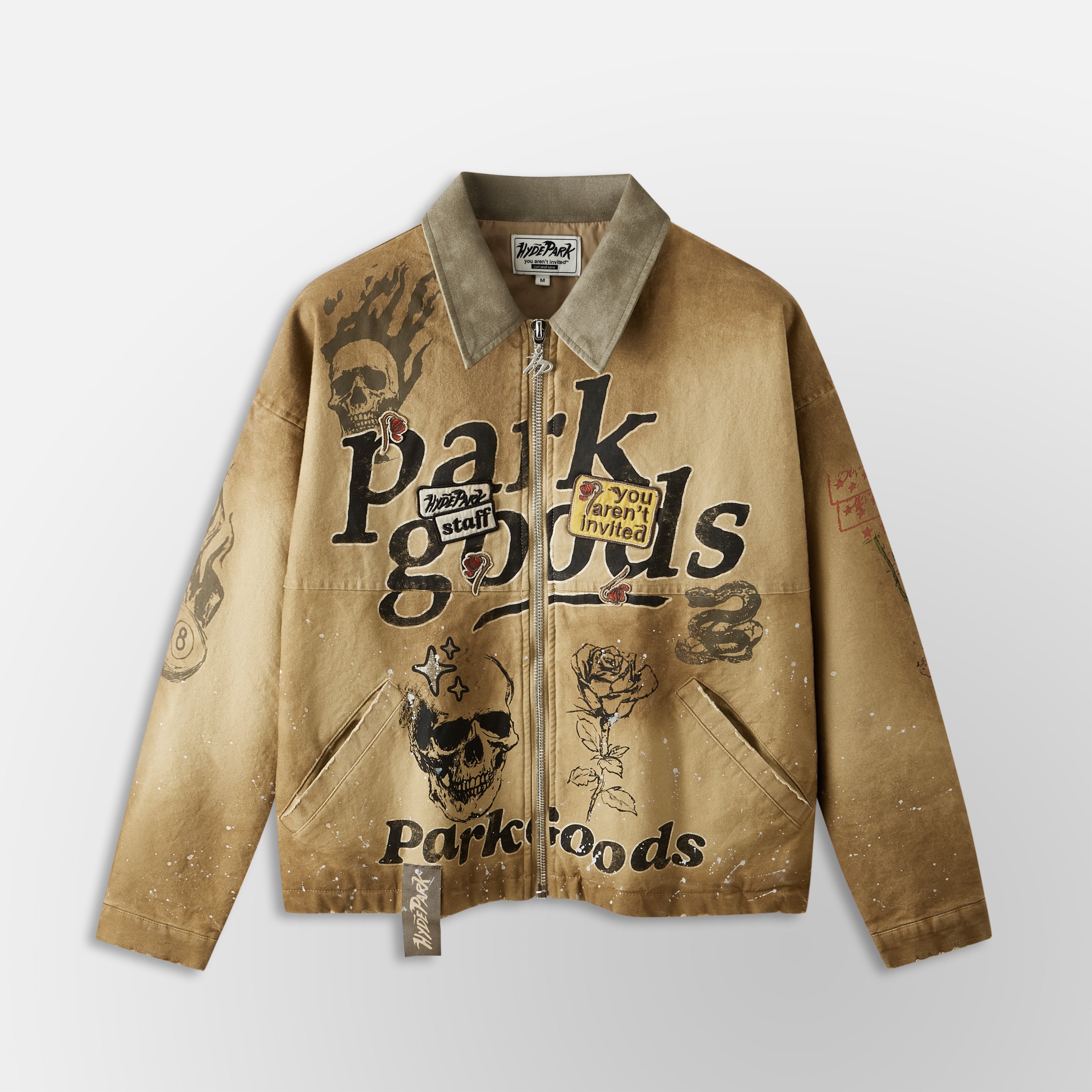 After Work Wear Staff Jacket - Khaki