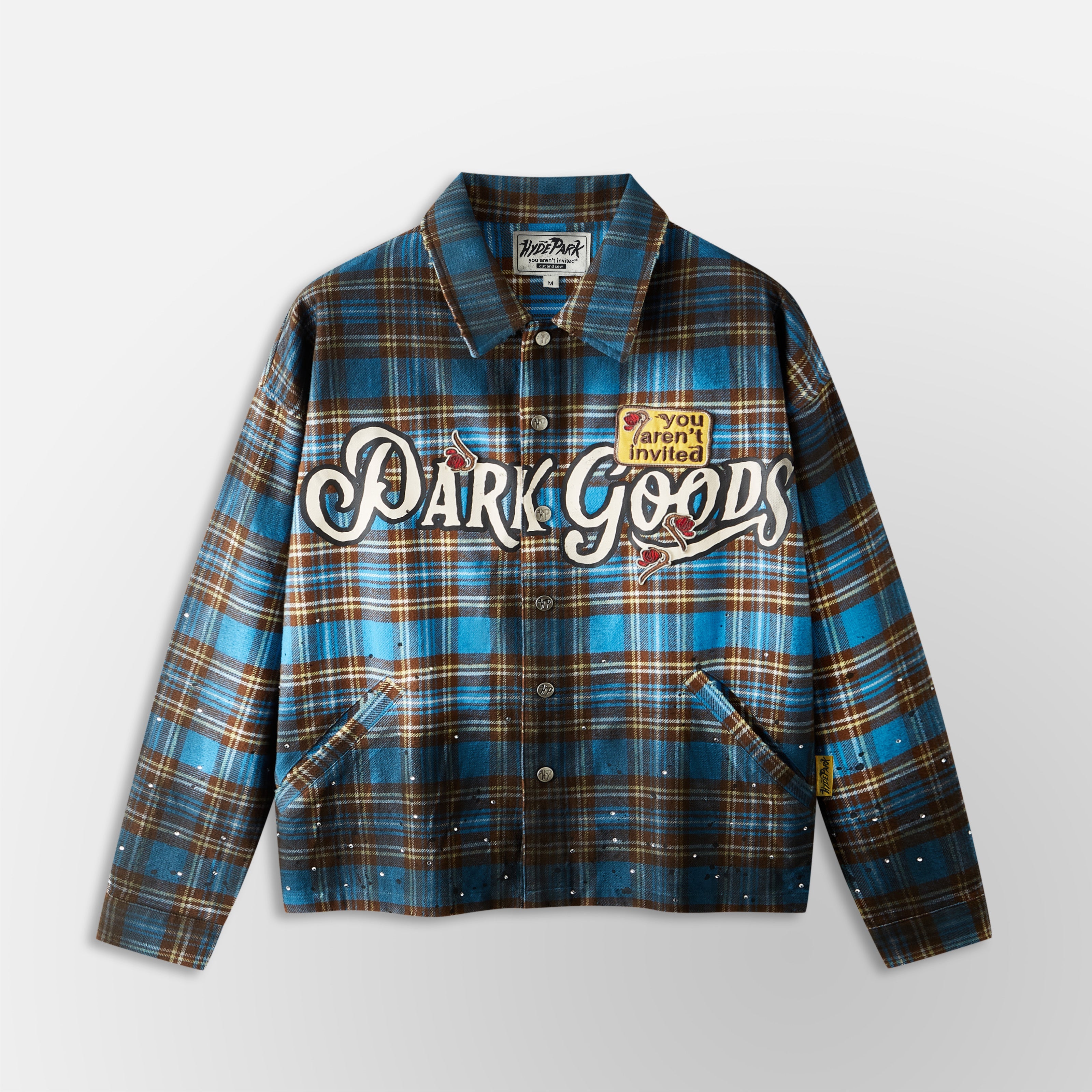Park Goods Flannel LS Shirt - Blue