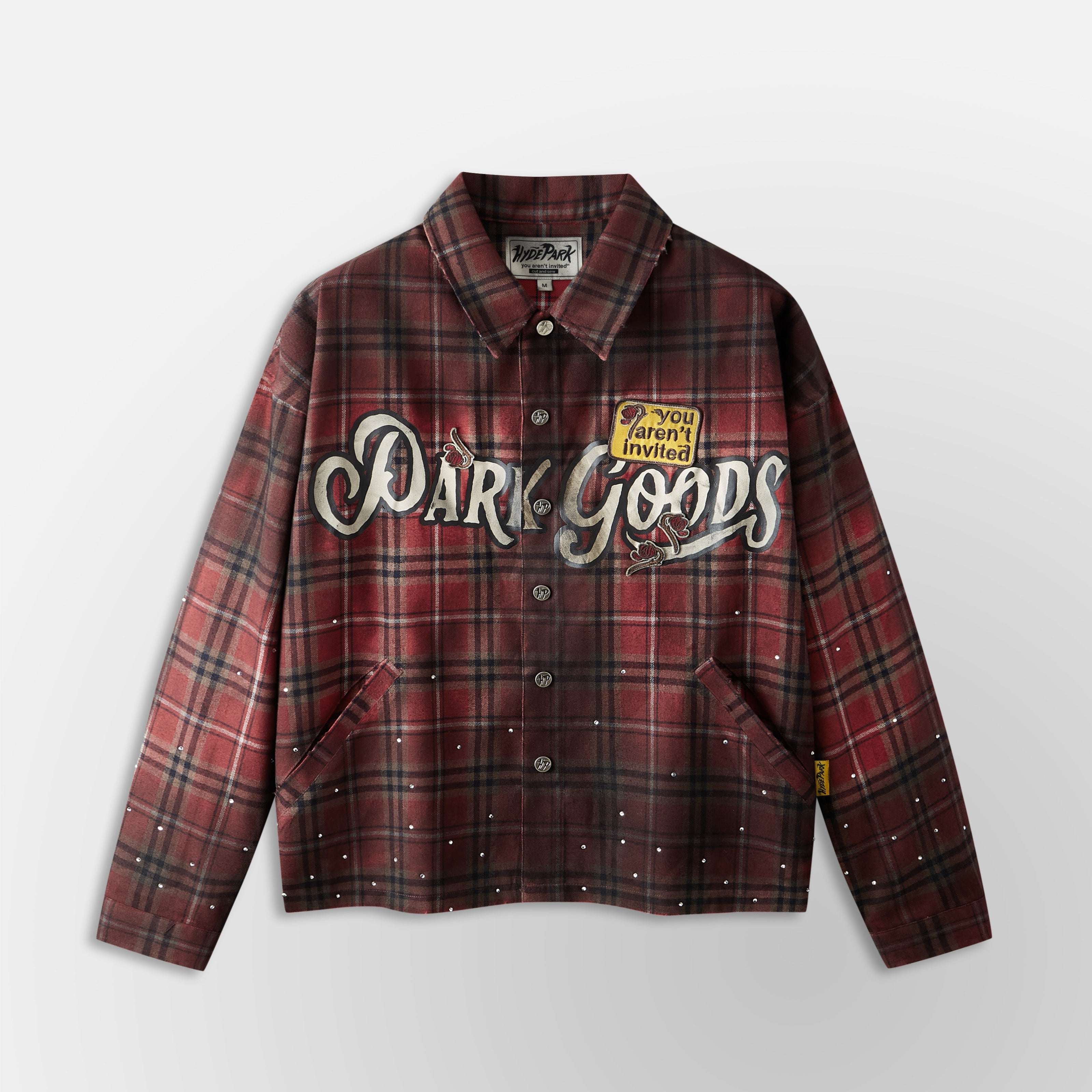 Park Goods Flannel LS Shirt - Red