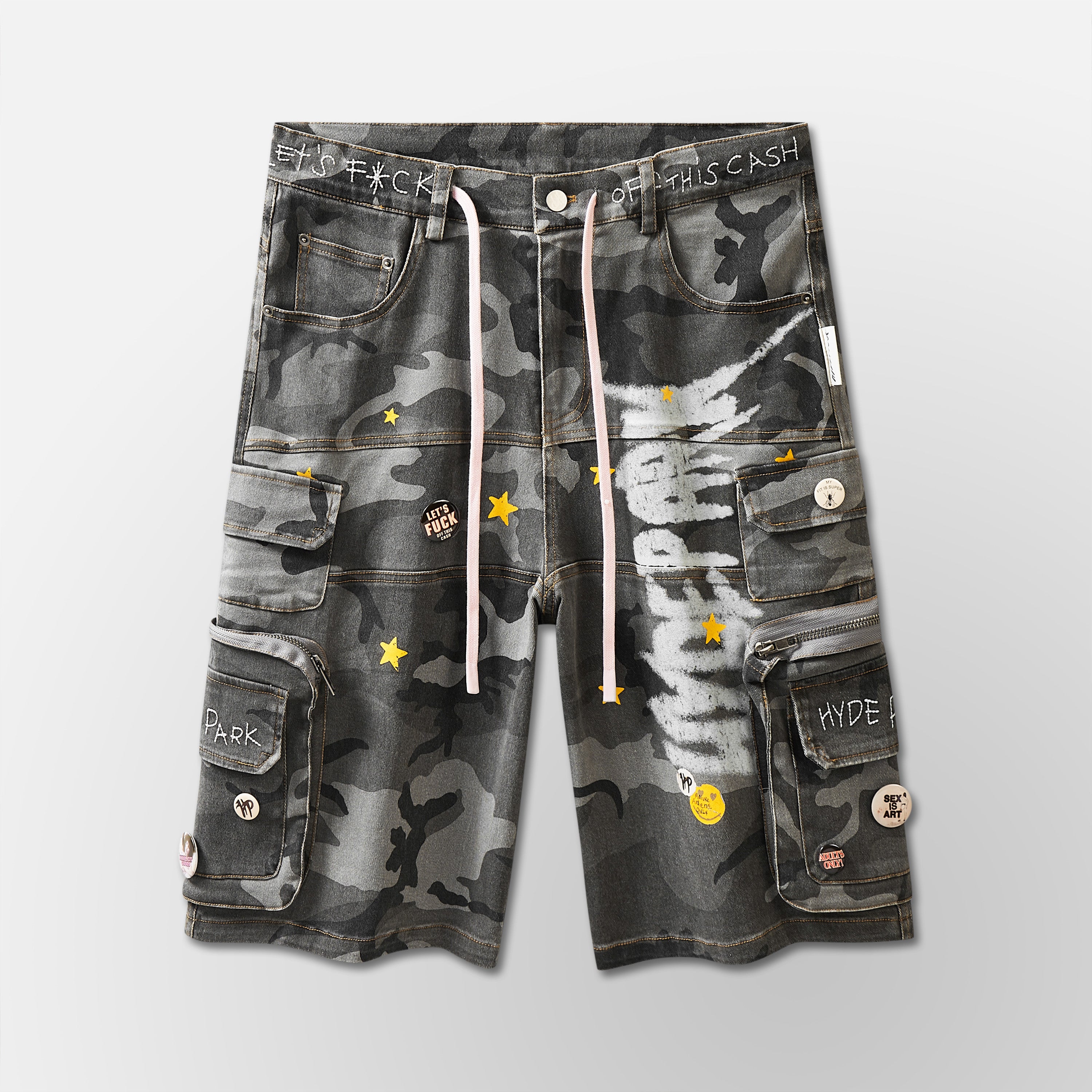 XXXtra Cargo Short - Grey Camo