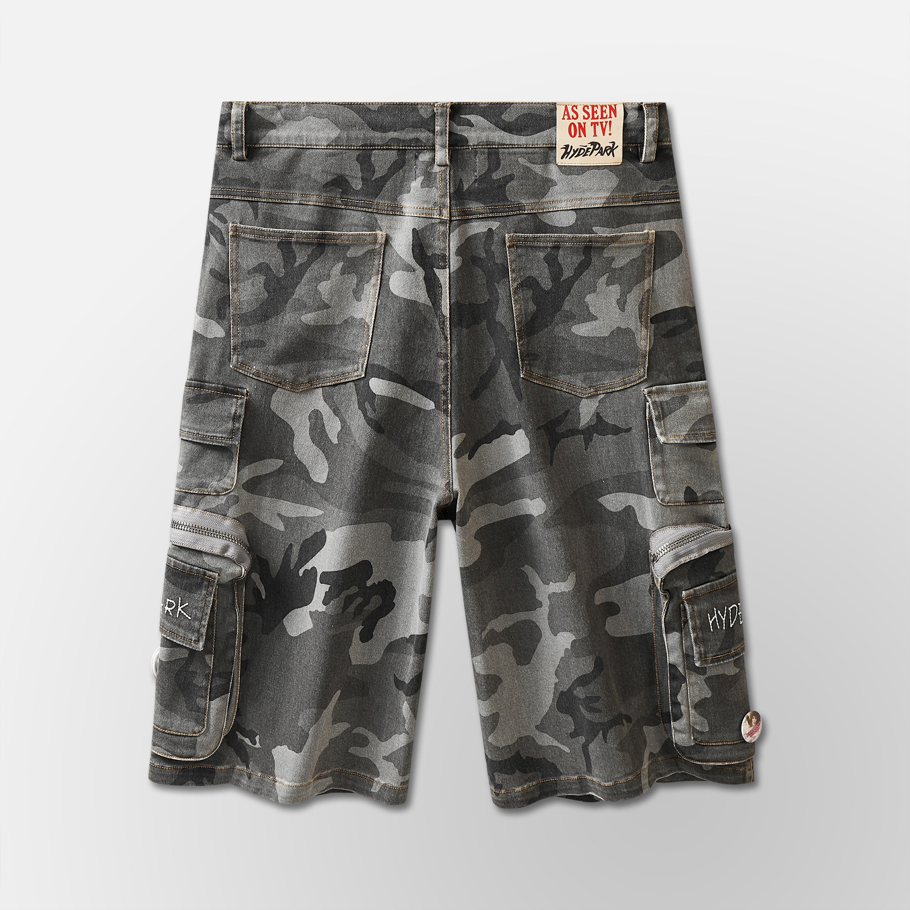 XXXtra Cargo Short - Grey Camo