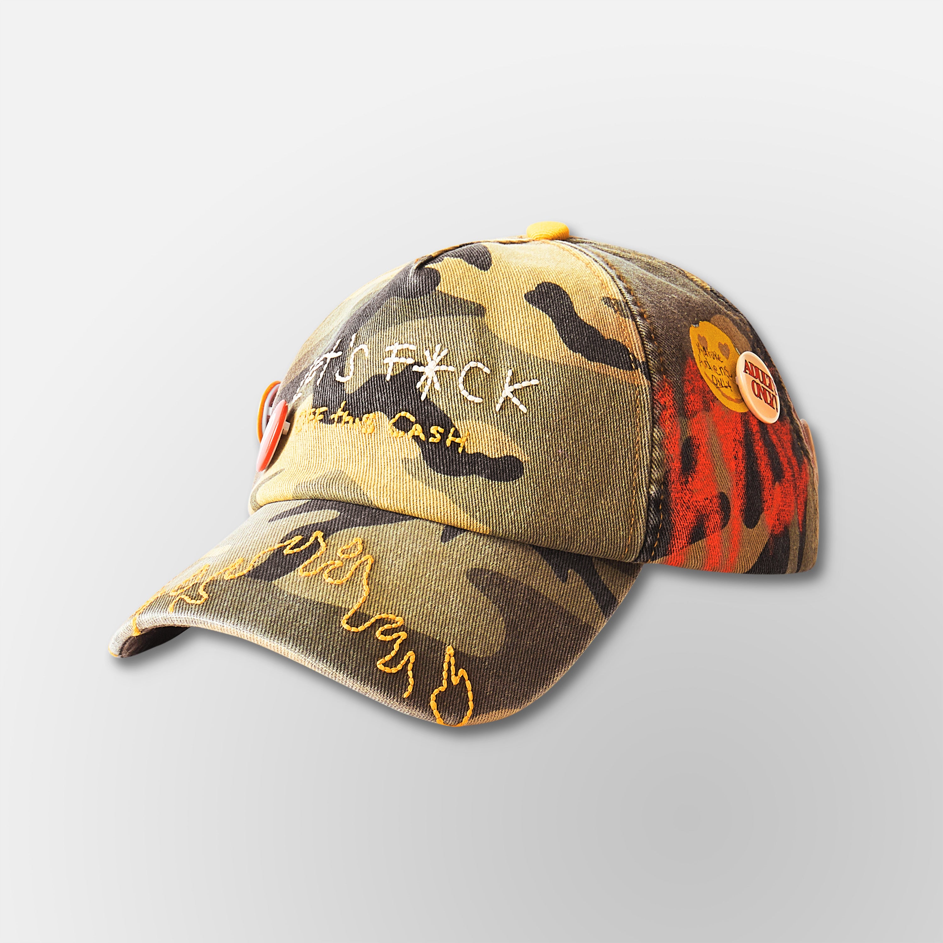 Off This Cash Cap - Green Camo
