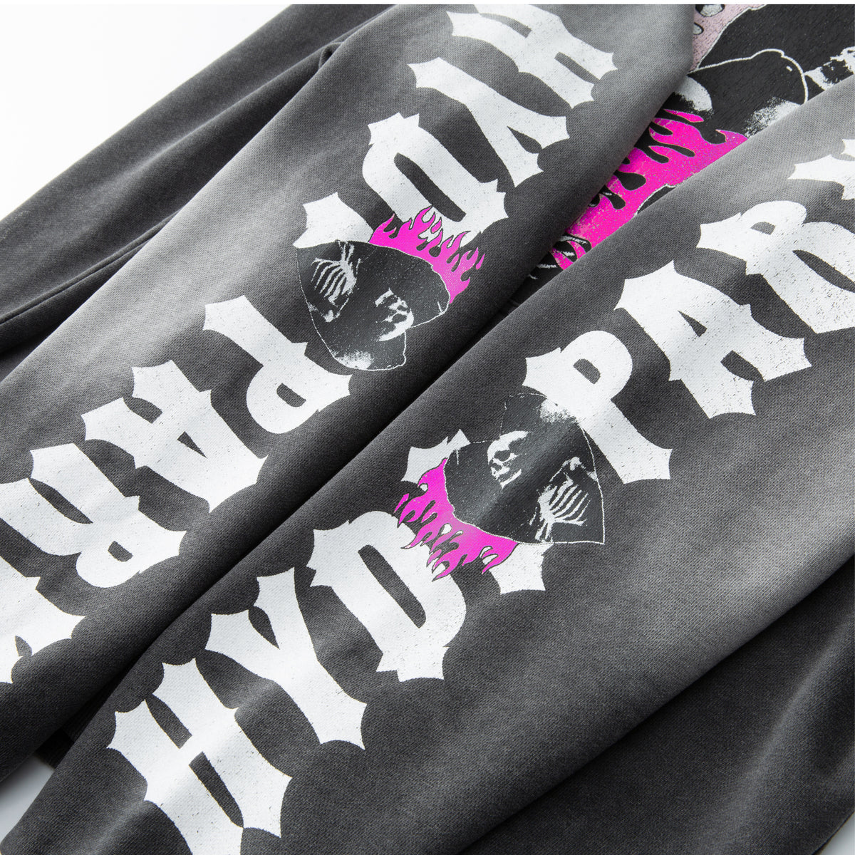 Eternal Flame Hoodie - Black/ Pink