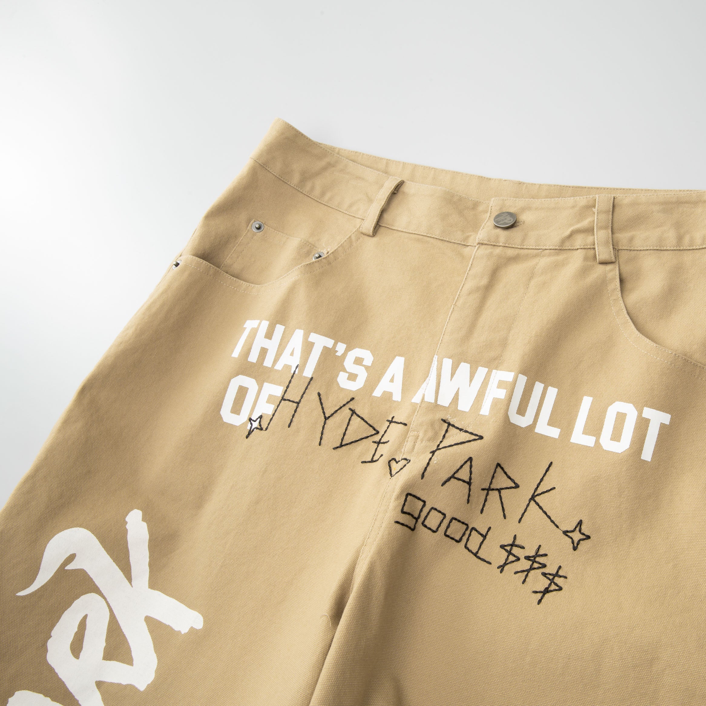 Carpenter Work Wear Shorts ALOCS x HP - Khaki