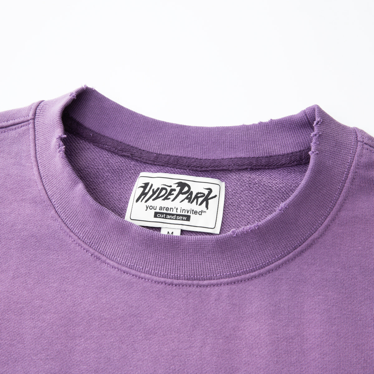 Slouch Cut Sweat Shirt - Purple