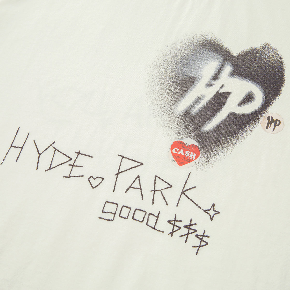 Stencil Heart - White