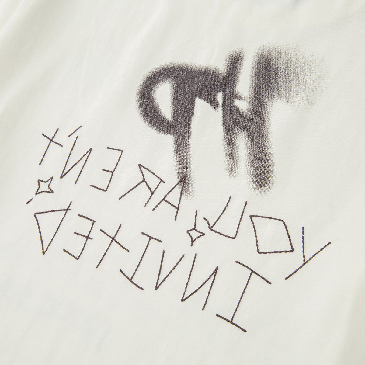 Stencil Heart - White