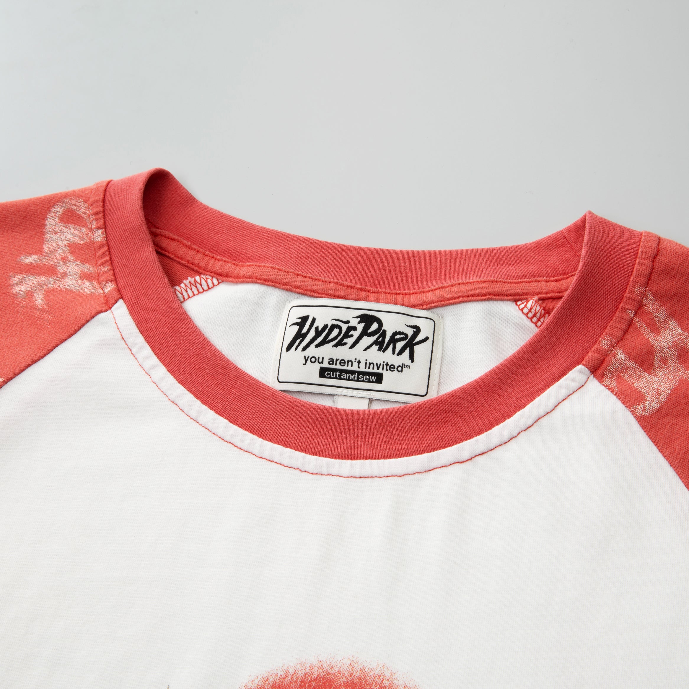 I Heart Cash Raglan- Red
