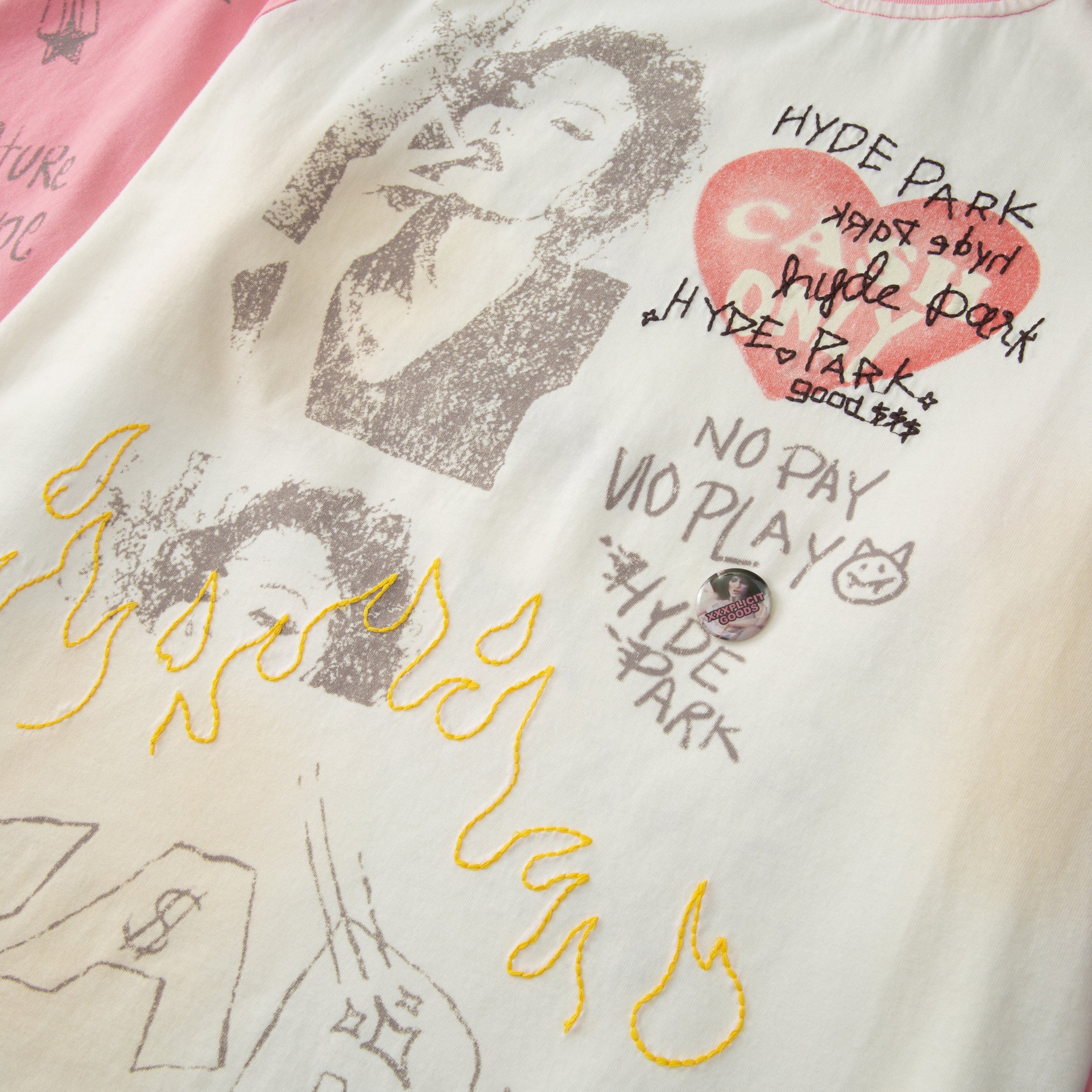 I Heart Cash Raglan- Pink