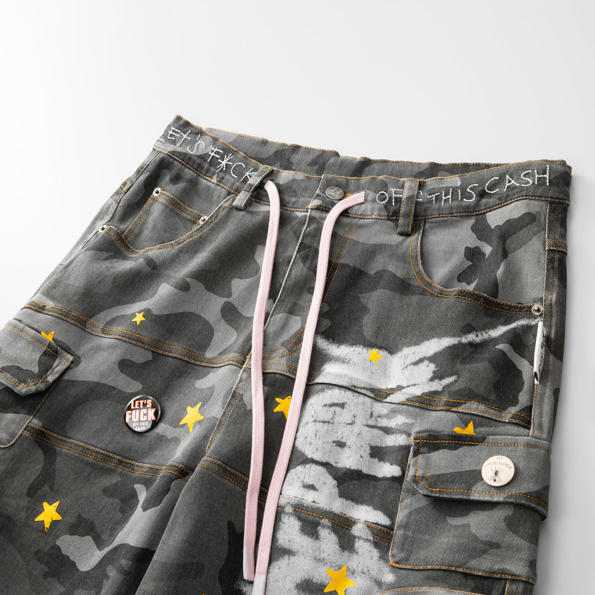 XXXtra Cargo Short - Grey Camo