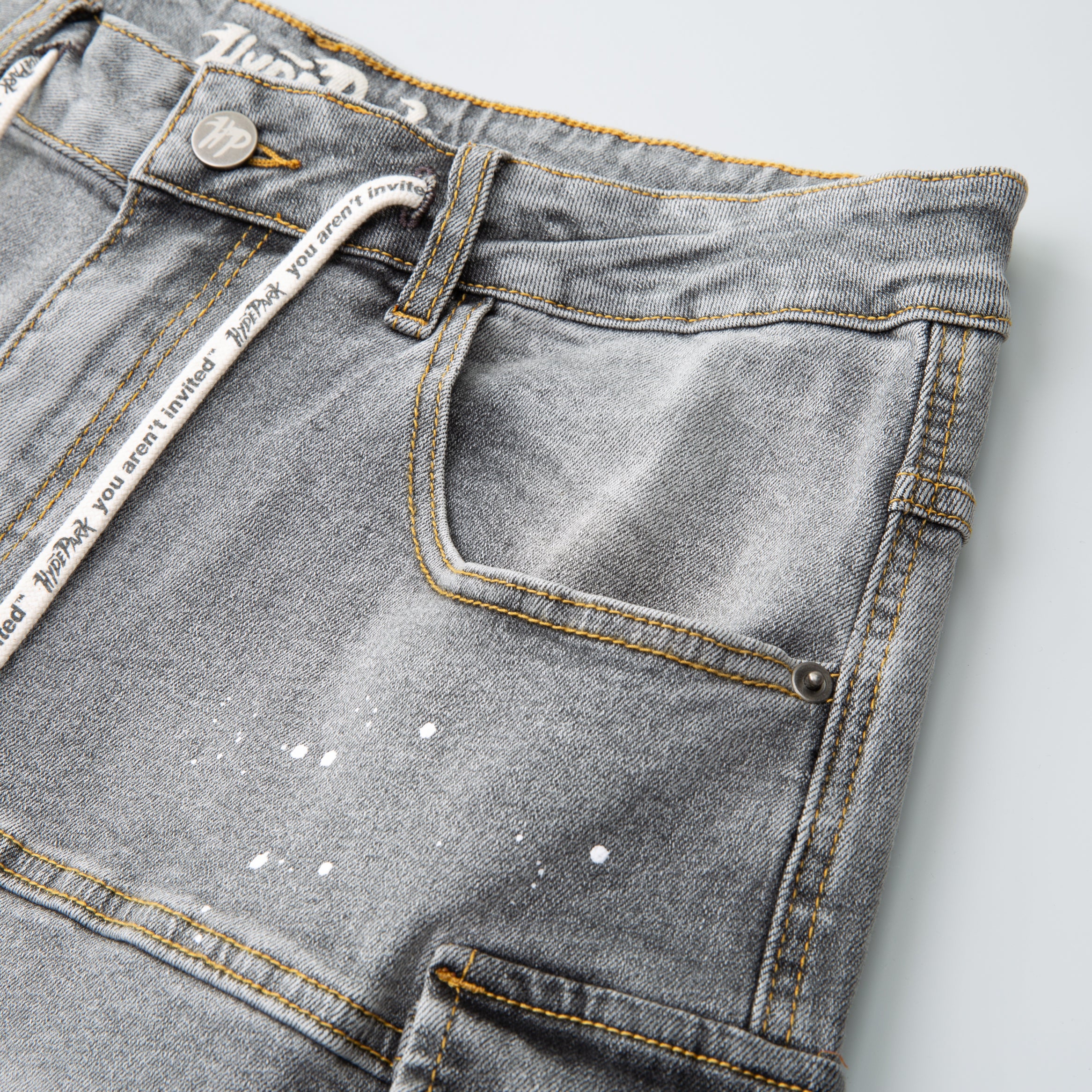 Velocity Cargo Denim Short - Grey