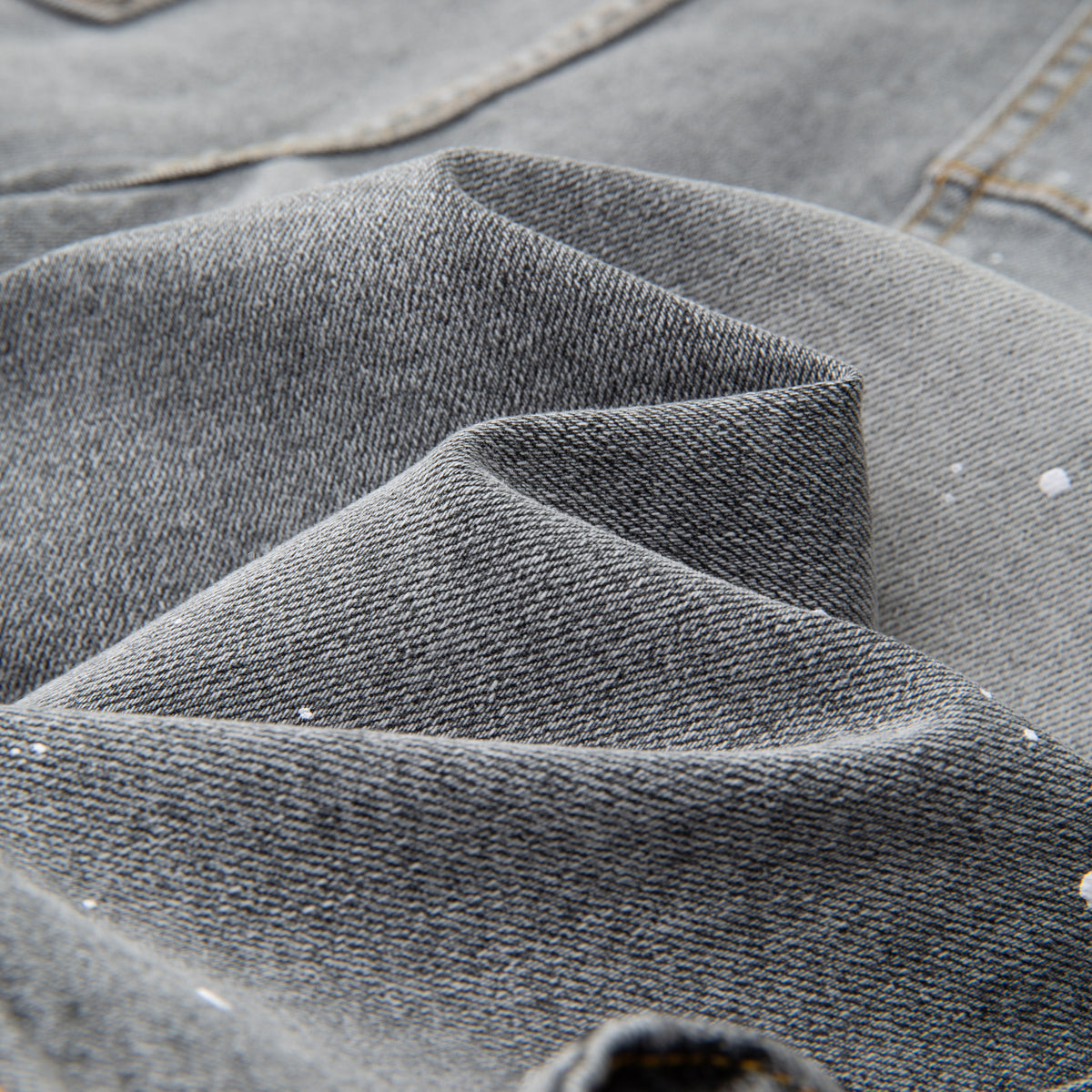 Velocity Cargo Denim Short - Grey