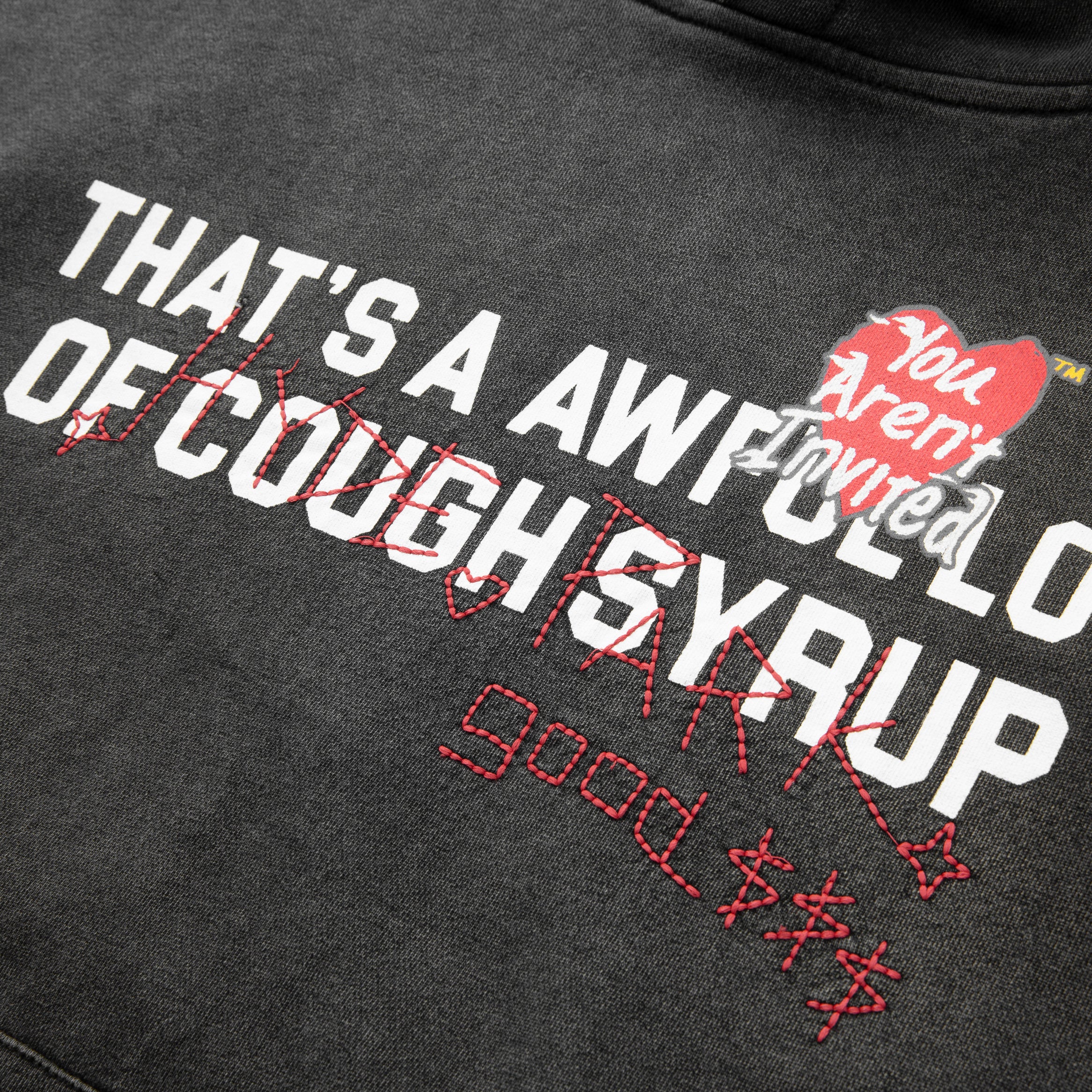You Aren't  ALOCS Hyde Park Hoodie - Blk